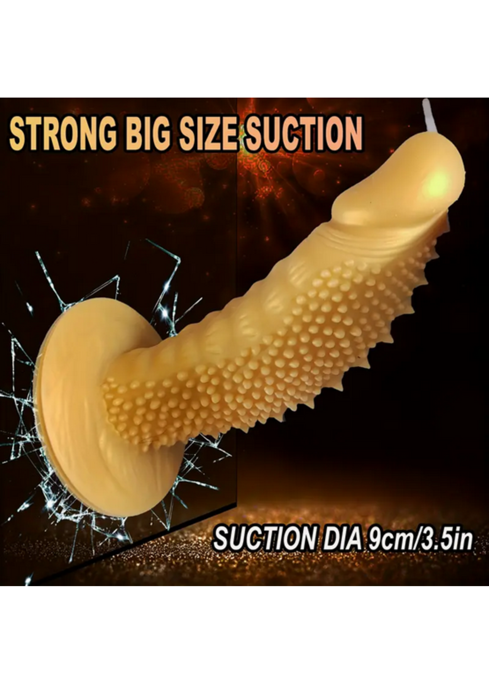 Spiked Sunspawn – Fantasy Creature Dildo