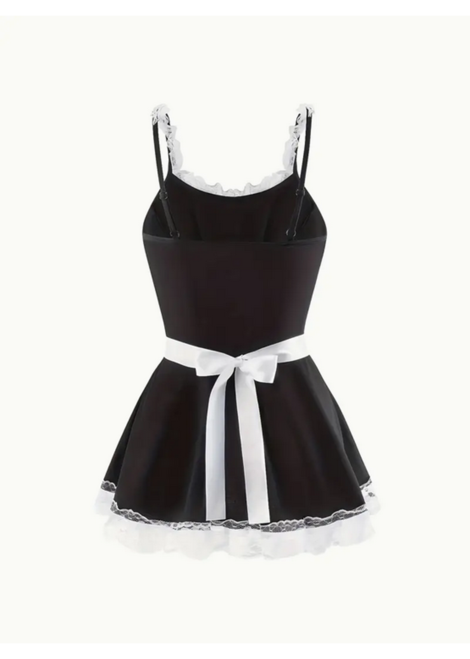 Clearance Midnight Service – Flirty Maid Lingerie Set