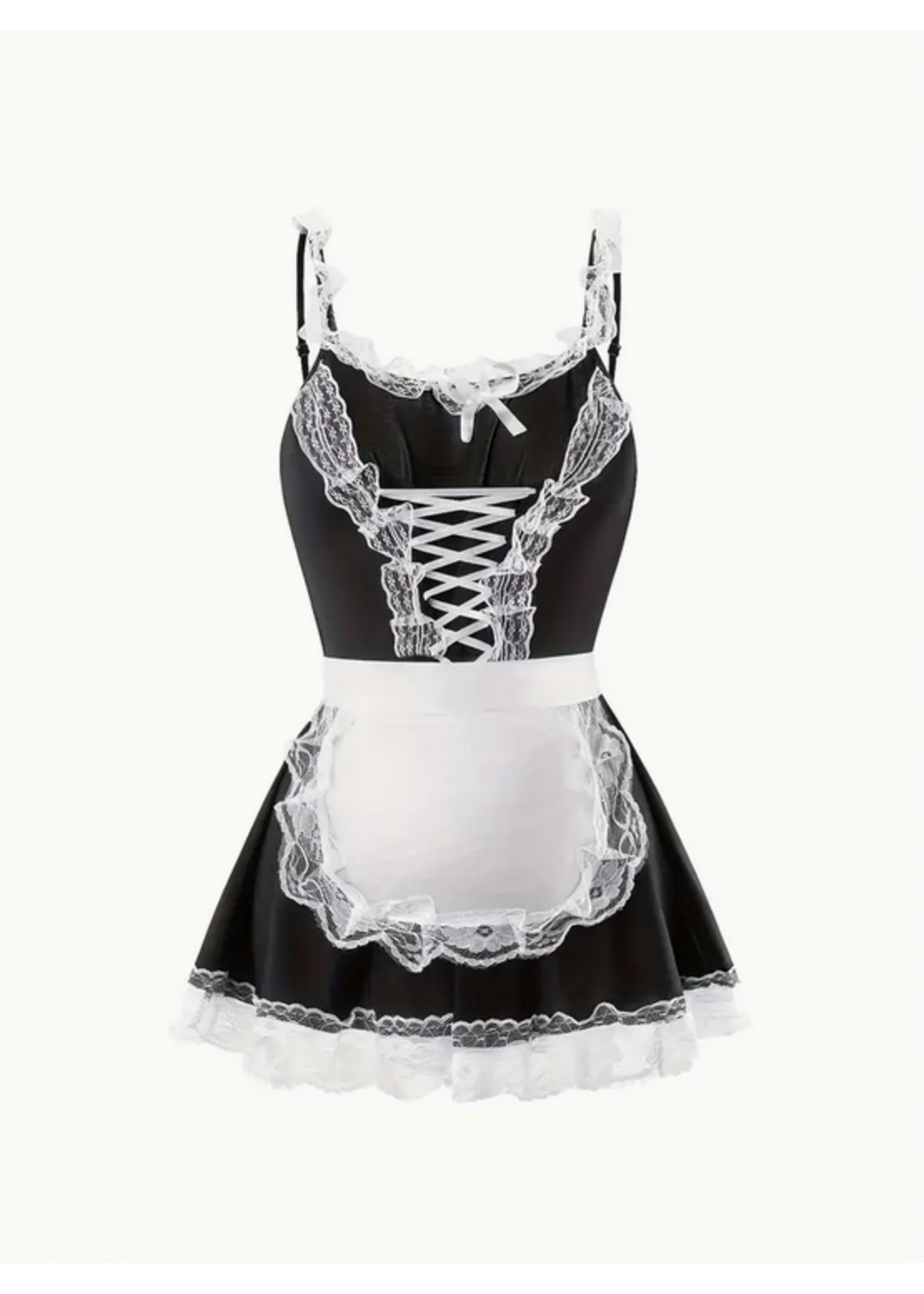 Midnight Service – Flirty Maid Lingerie Set