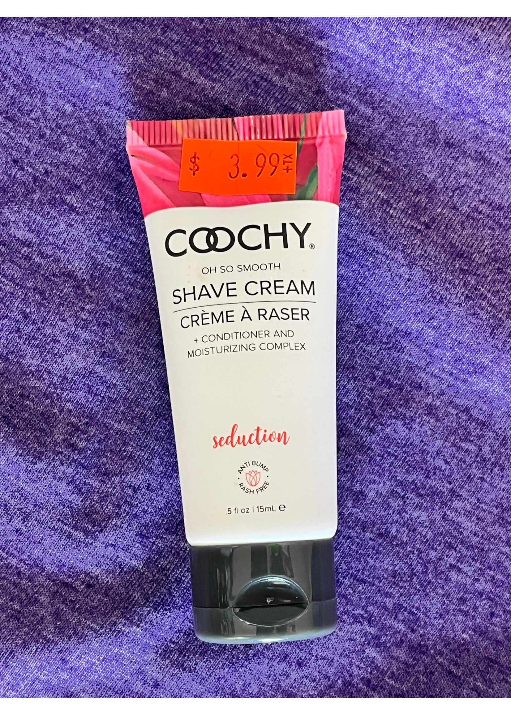Coochy Shave Cream - Seduction .5oz | 15mL