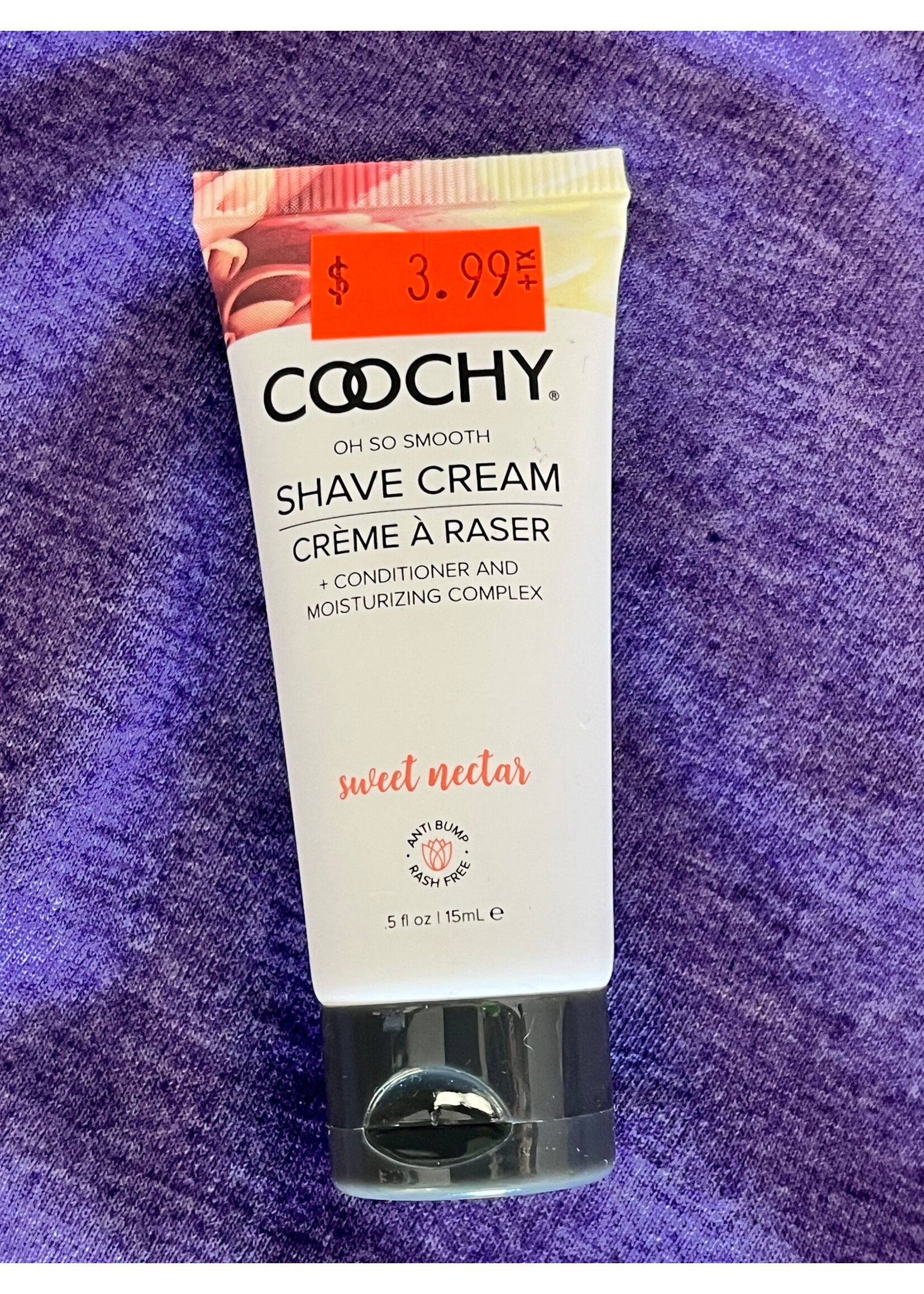 Coochy Shave Cream - Sweet Nectar .5oz | 15mL