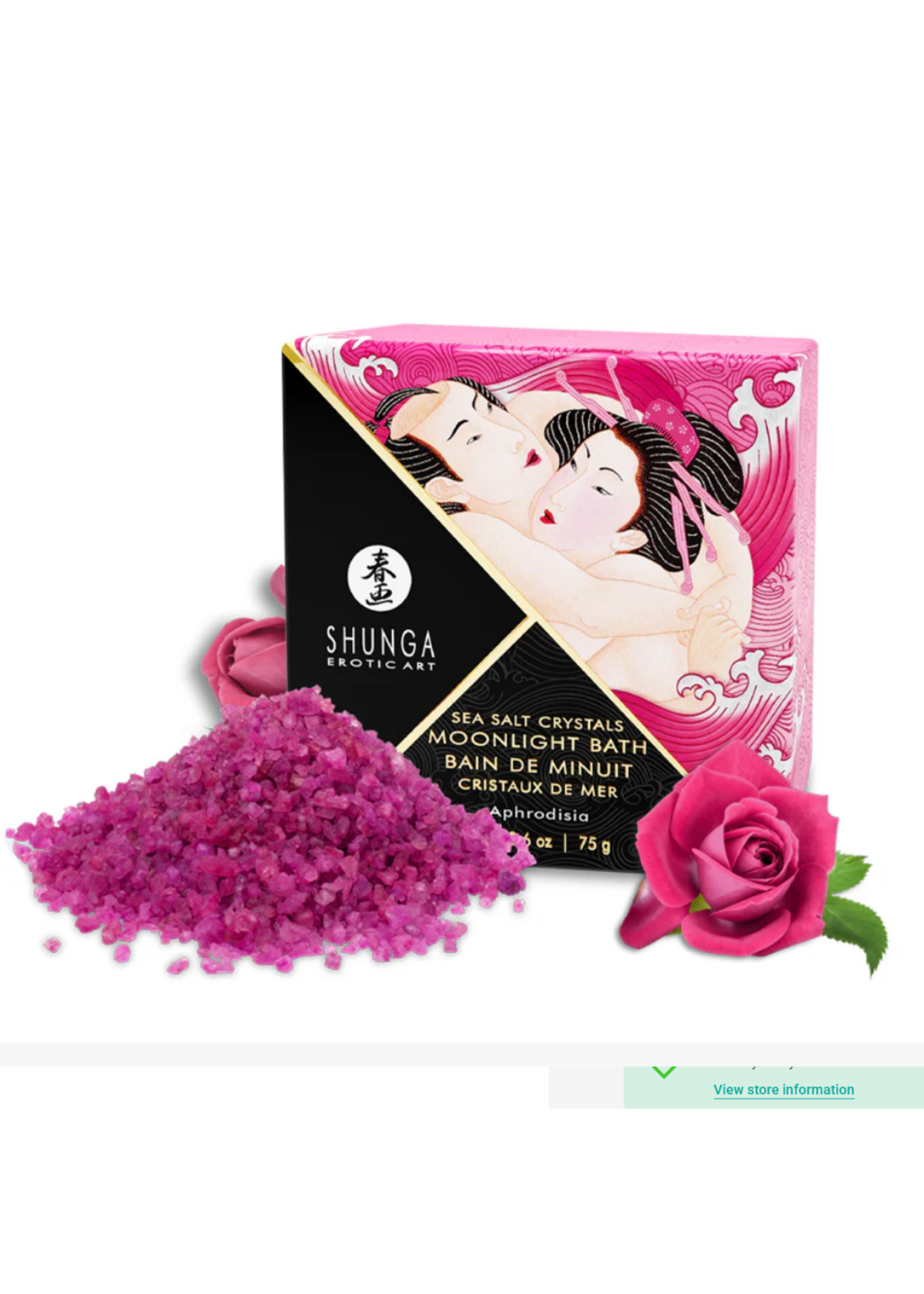 Shunga Oriental Crystals Bath Salts  - 75 gram