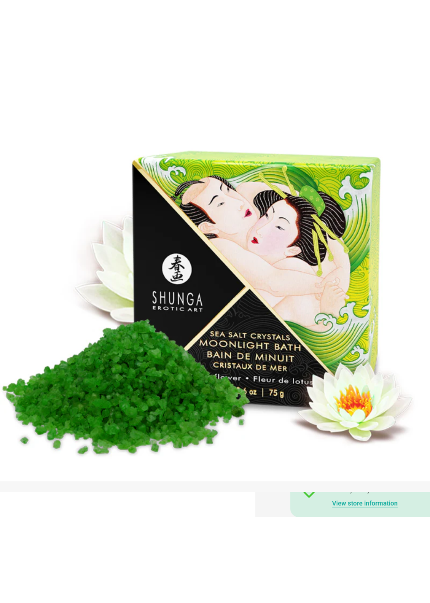 Shunga Oriental Crystals Bath Salts  - 75 gram