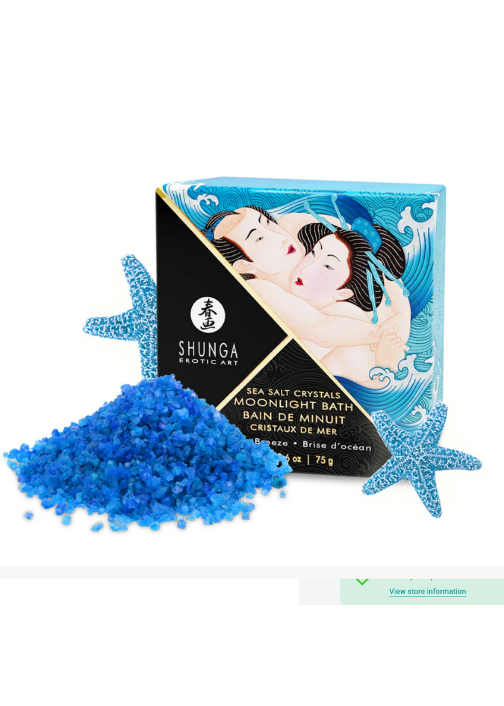 Shunga Oriental Crystals Bath Salts  - 75 gram