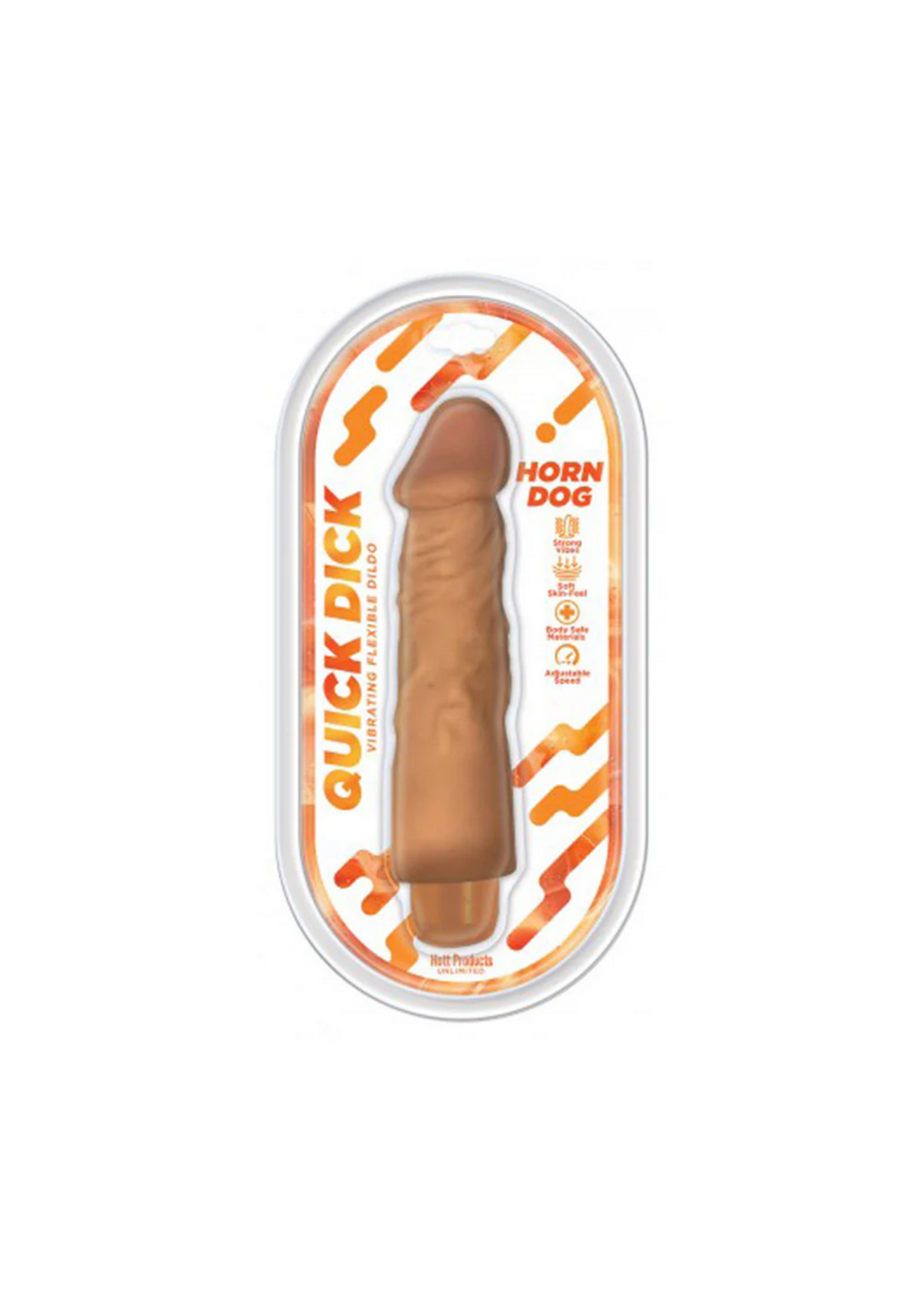 Hott Products Quick Dick - Horn Dog Vibrator