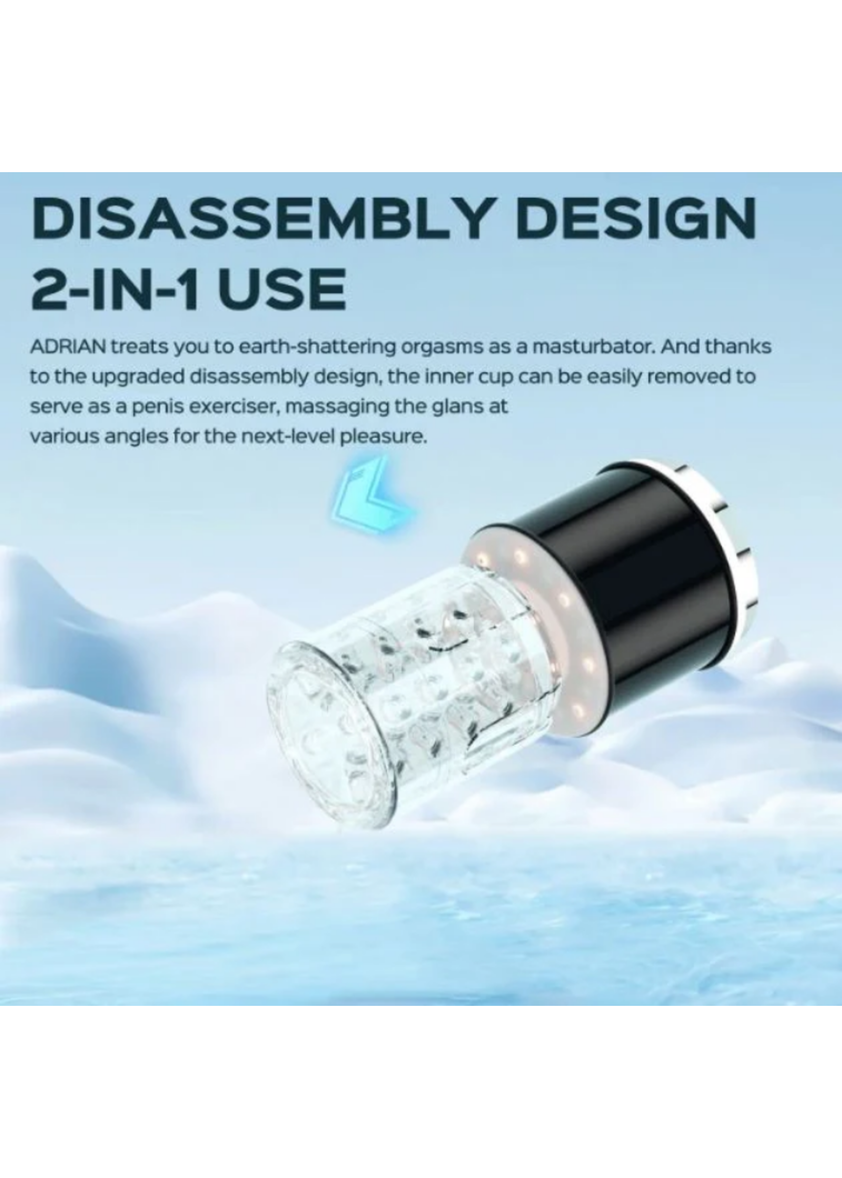 Honey Play Box Adrian WaterSpa Rotating AutoMasturbator