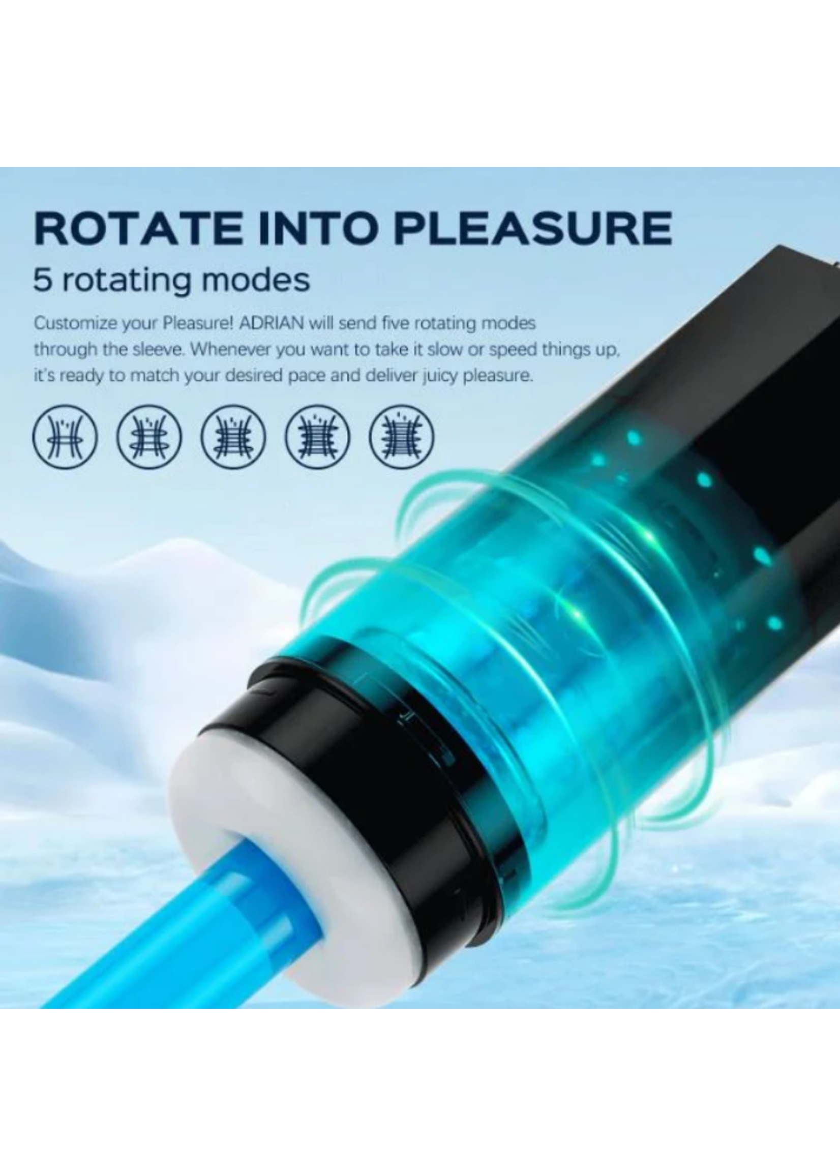 Honey Play Box Adrian WaterSpa Rotating AutoMasturbator