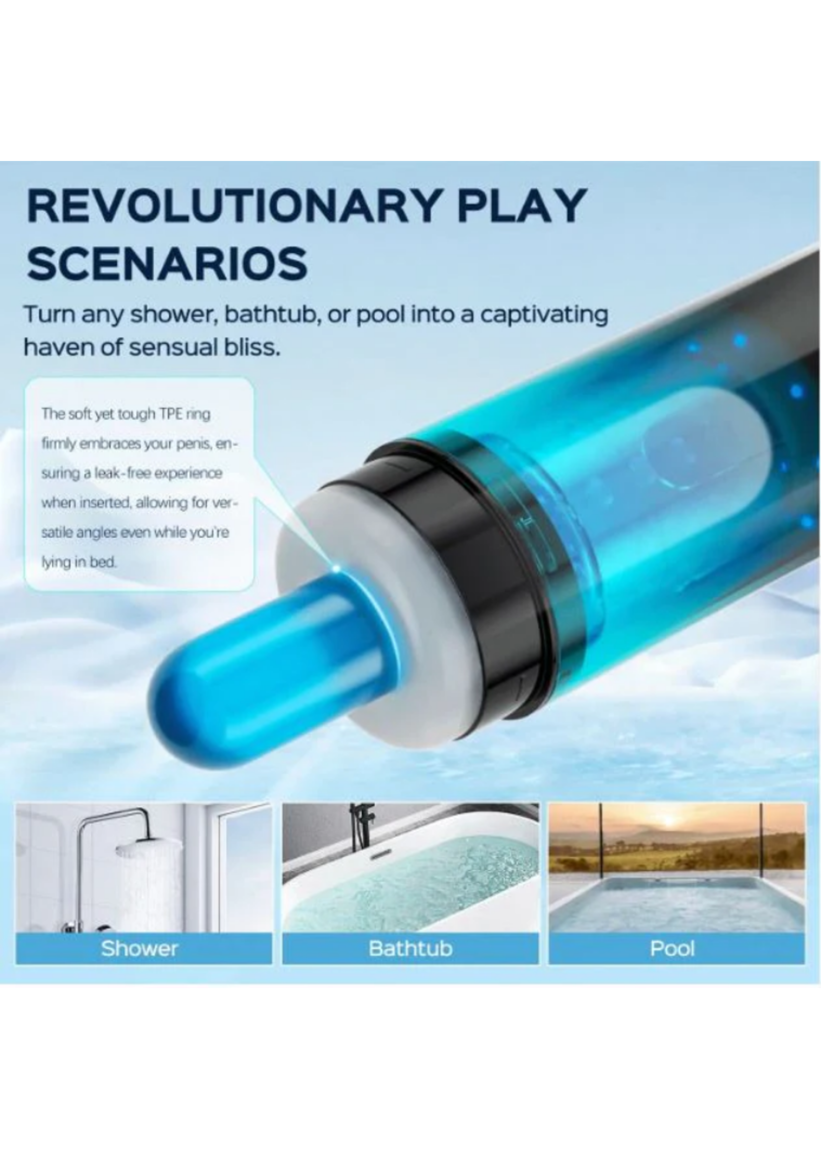 Honey Play Box Adrian WaterSpa Rotating AutoMasturbator