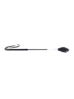 Sex & Mischief Lace Silicone Crop - Black