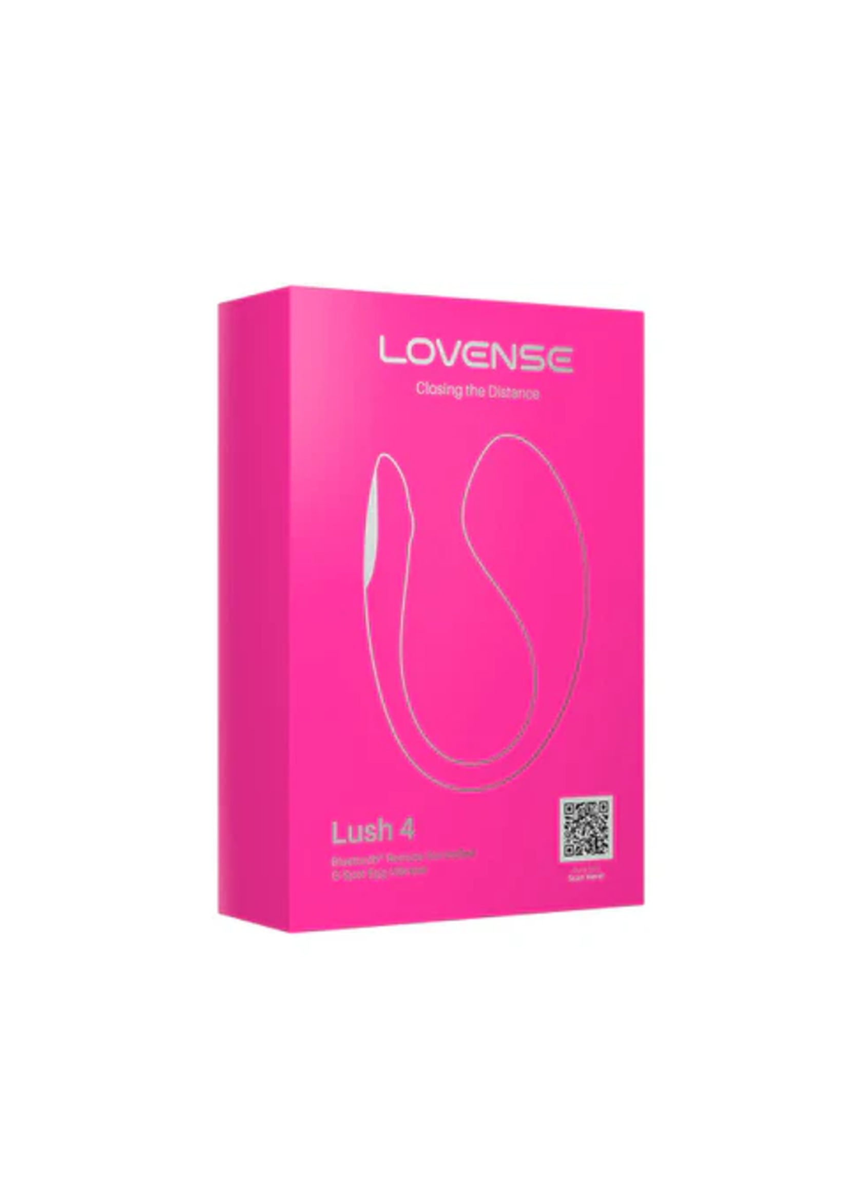 Lovense LUSH 4 REMOTE CONTOL VIBRATOR - PINK