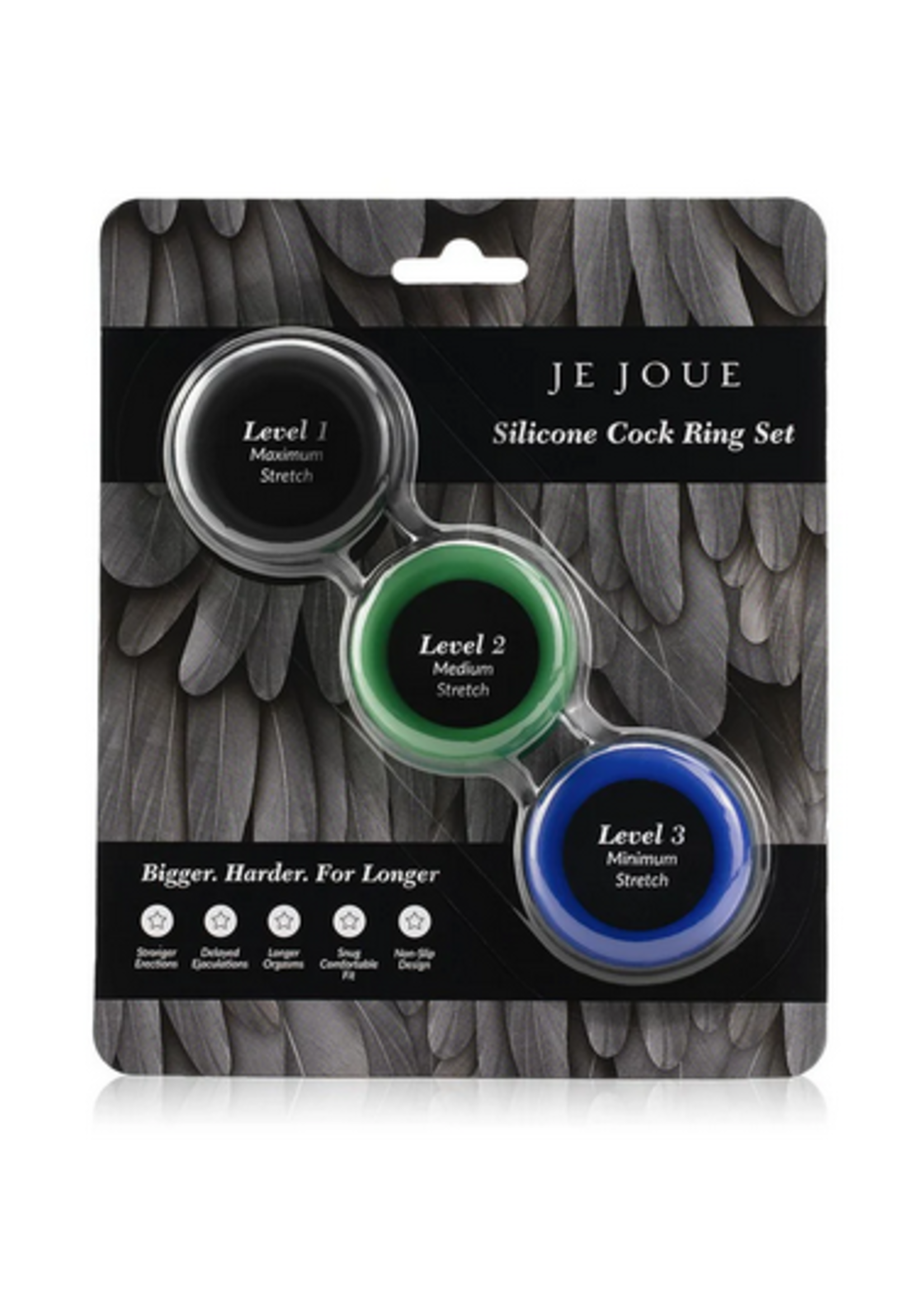 3 Pack Silicone C-rings