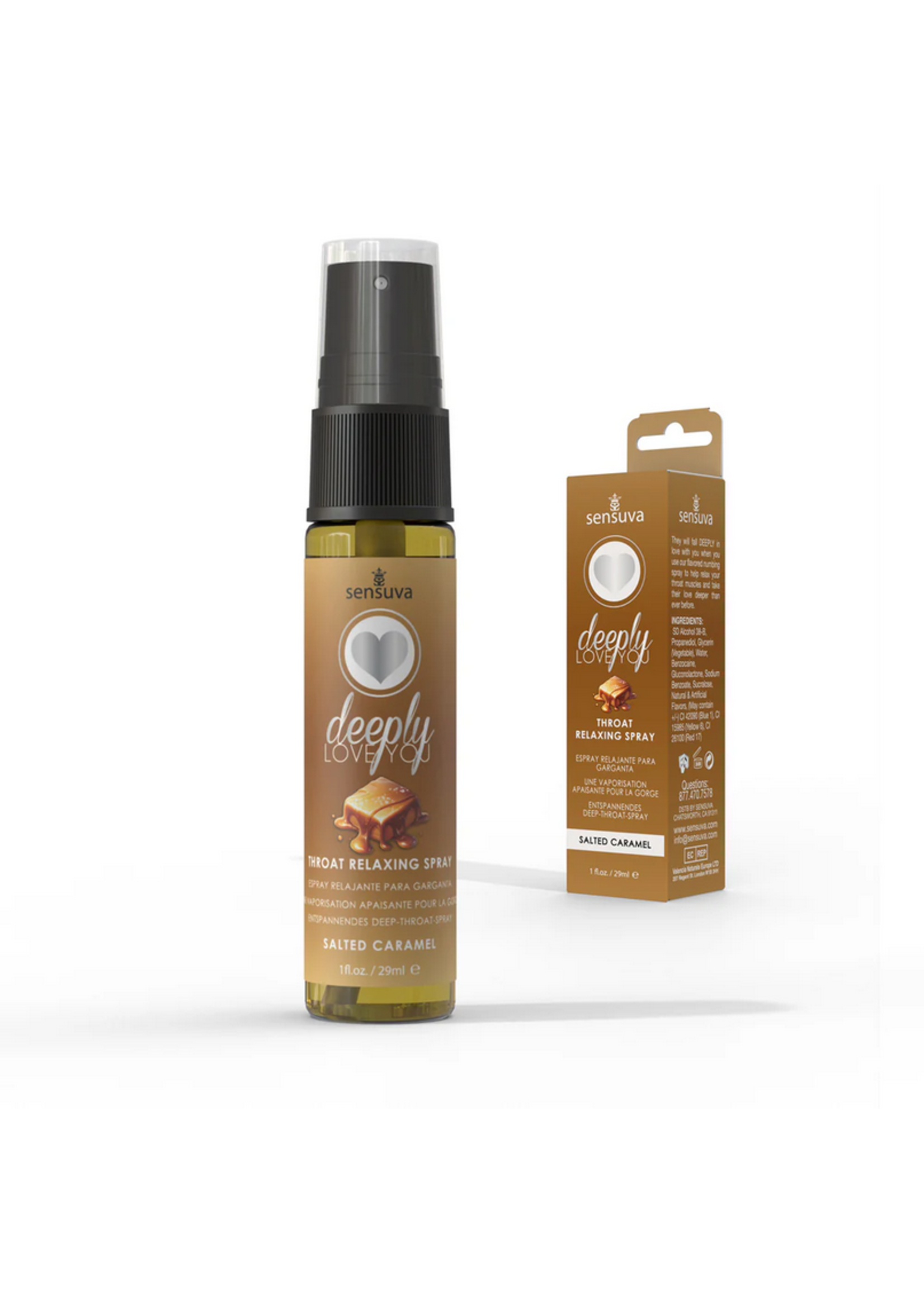 Sensuva Deeply Love Throat Relax SaltedCaramel