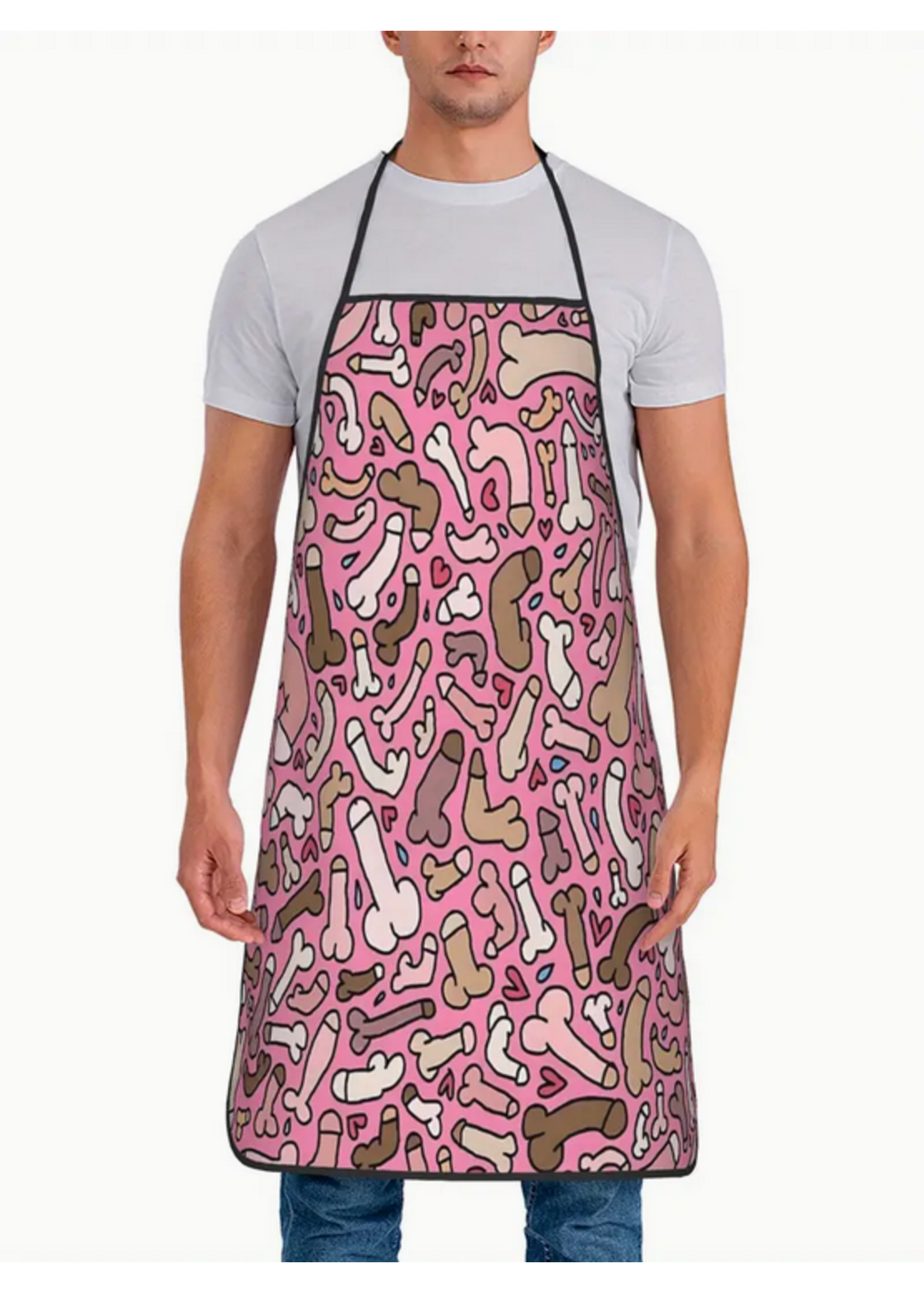 Pink Penis Apron
