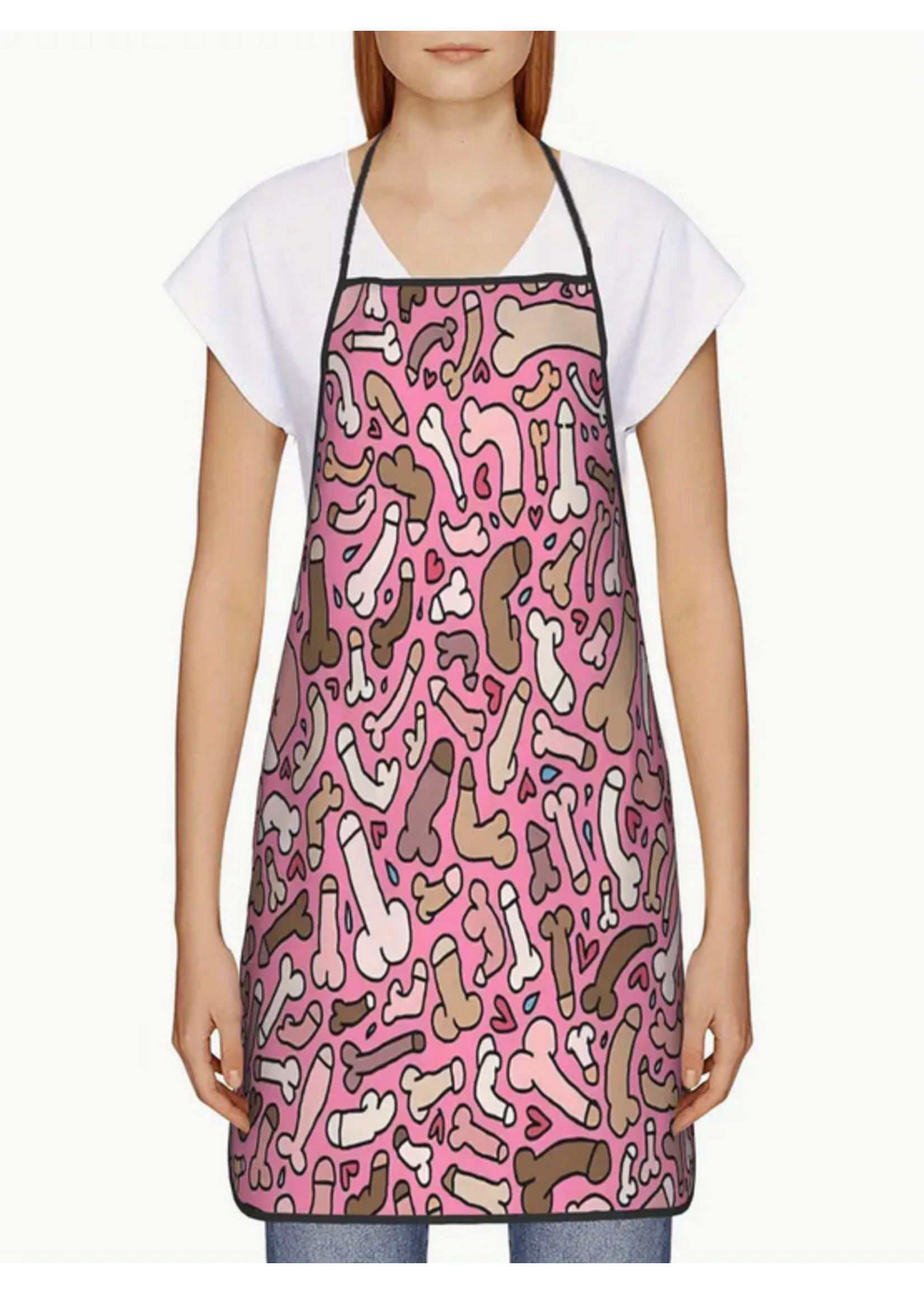 Pink Penis Apron