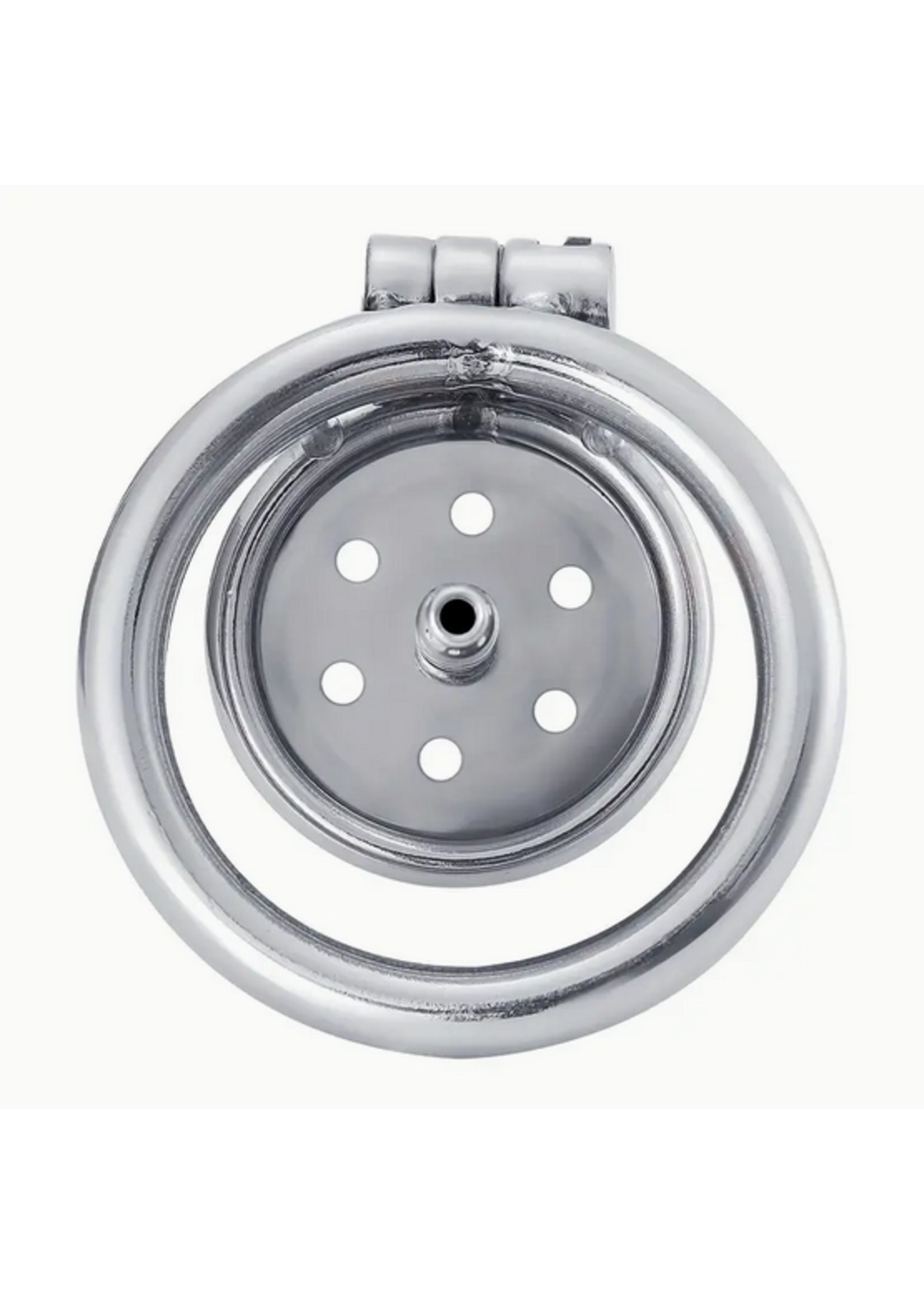 Smoosh Smoosh Squish IT Cock Cage with Sounding plug