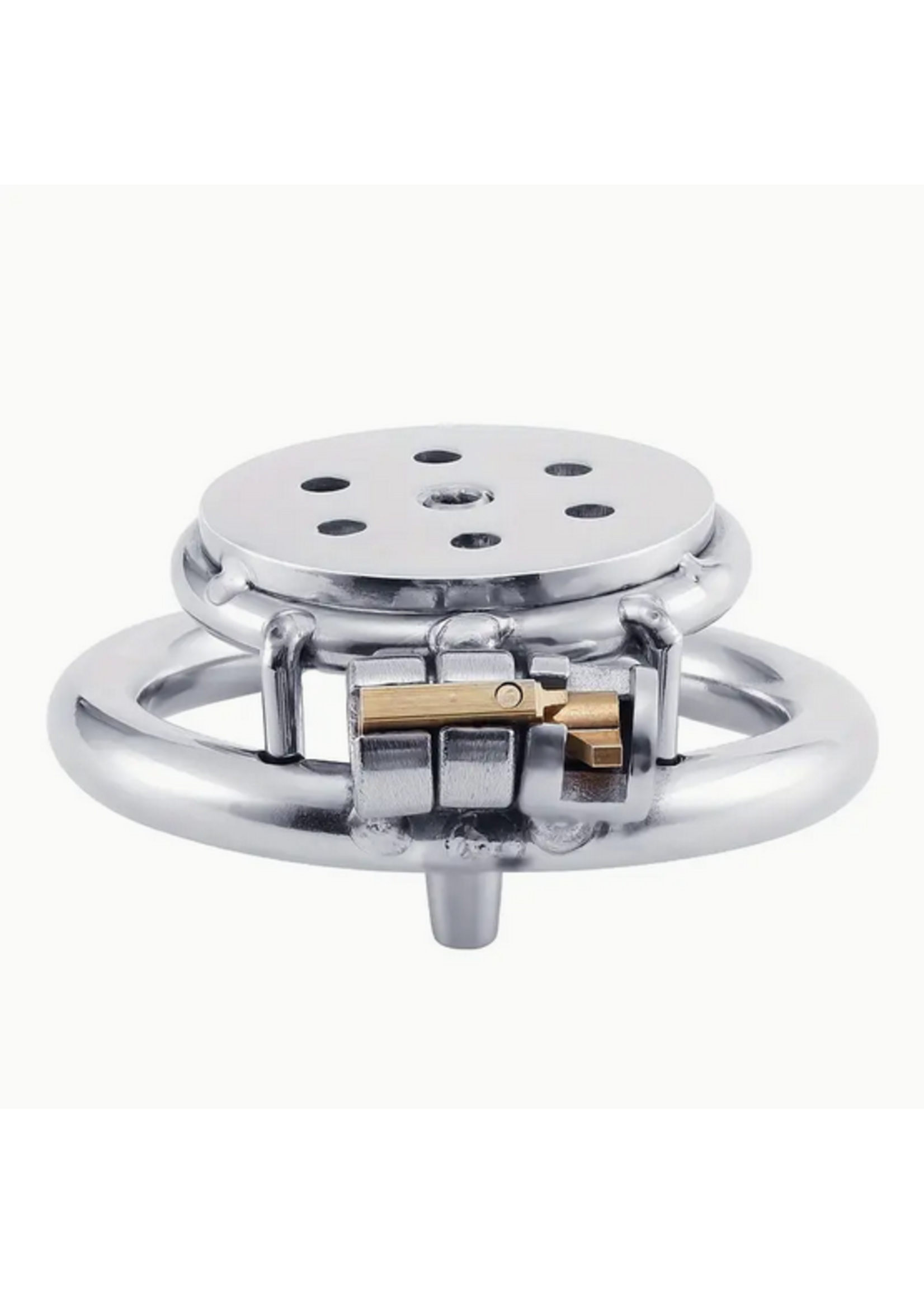 Smoosh Smoosh Squish IT Cock Cage with Sounding plug