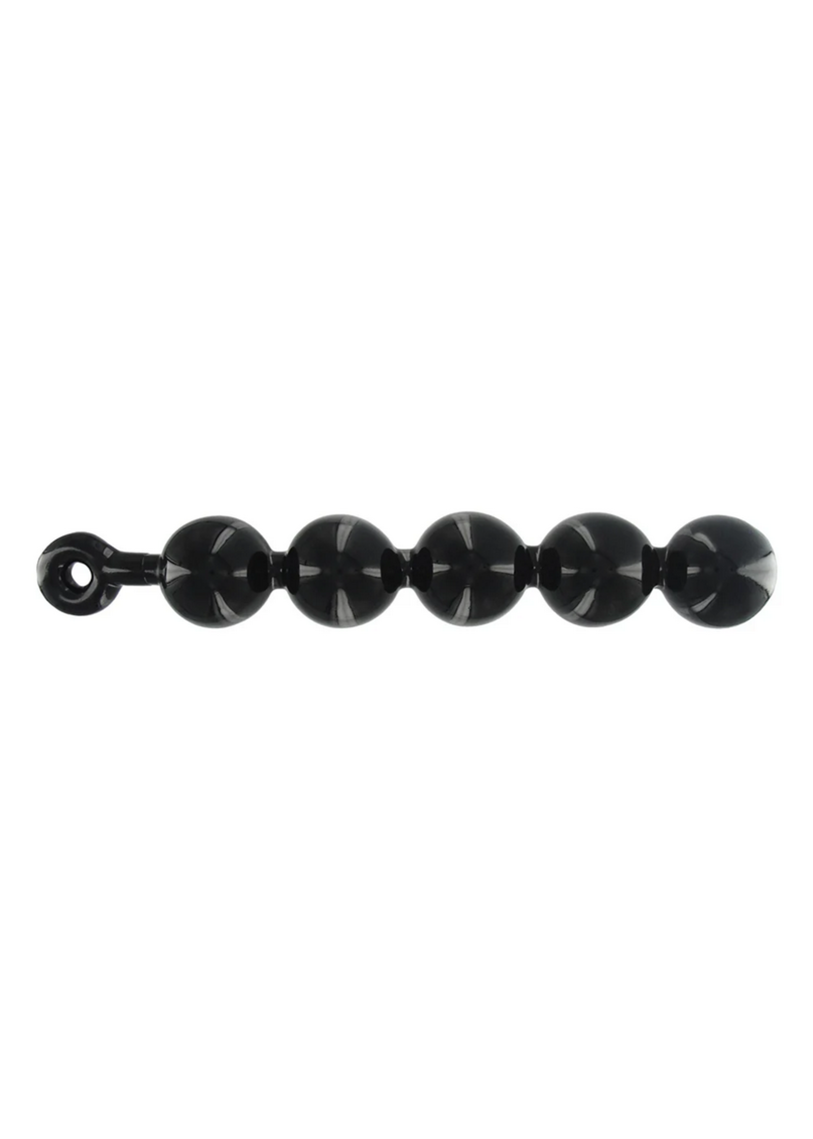 Black Baller Anal Beads