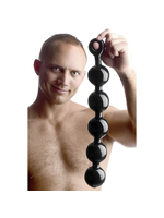 Black Baller Anal Beads