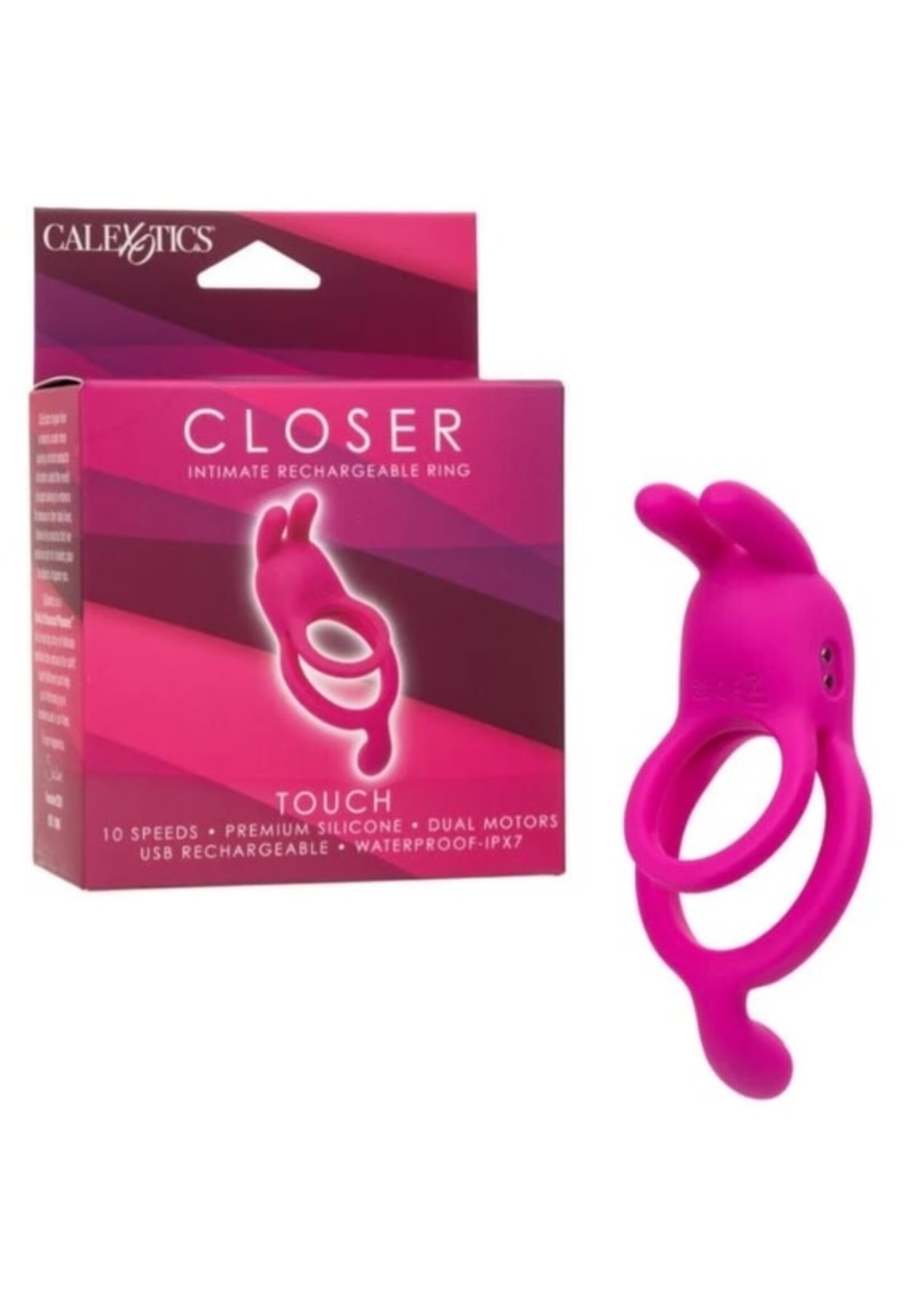 Calexotics Closer Intimate Rechargeable Ring Touch