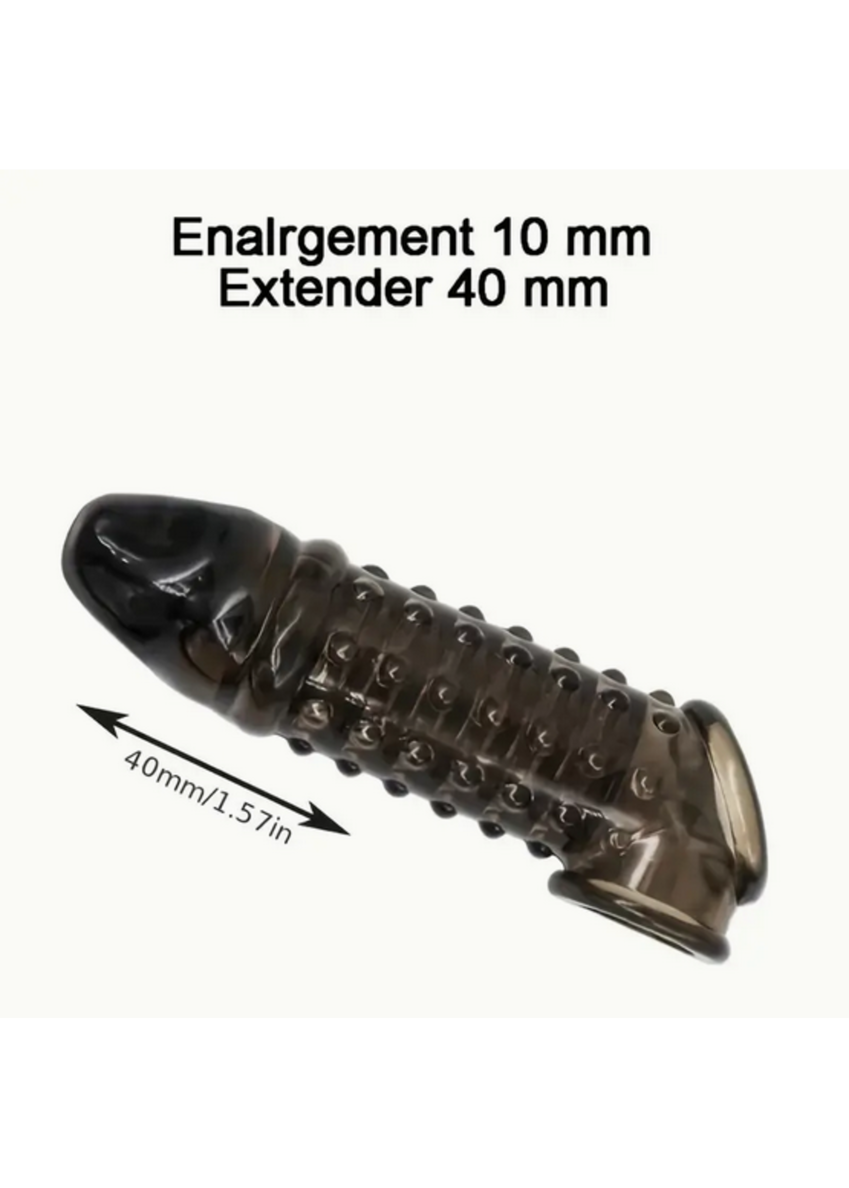 Cock Sleeve Ribbed Penis Extension