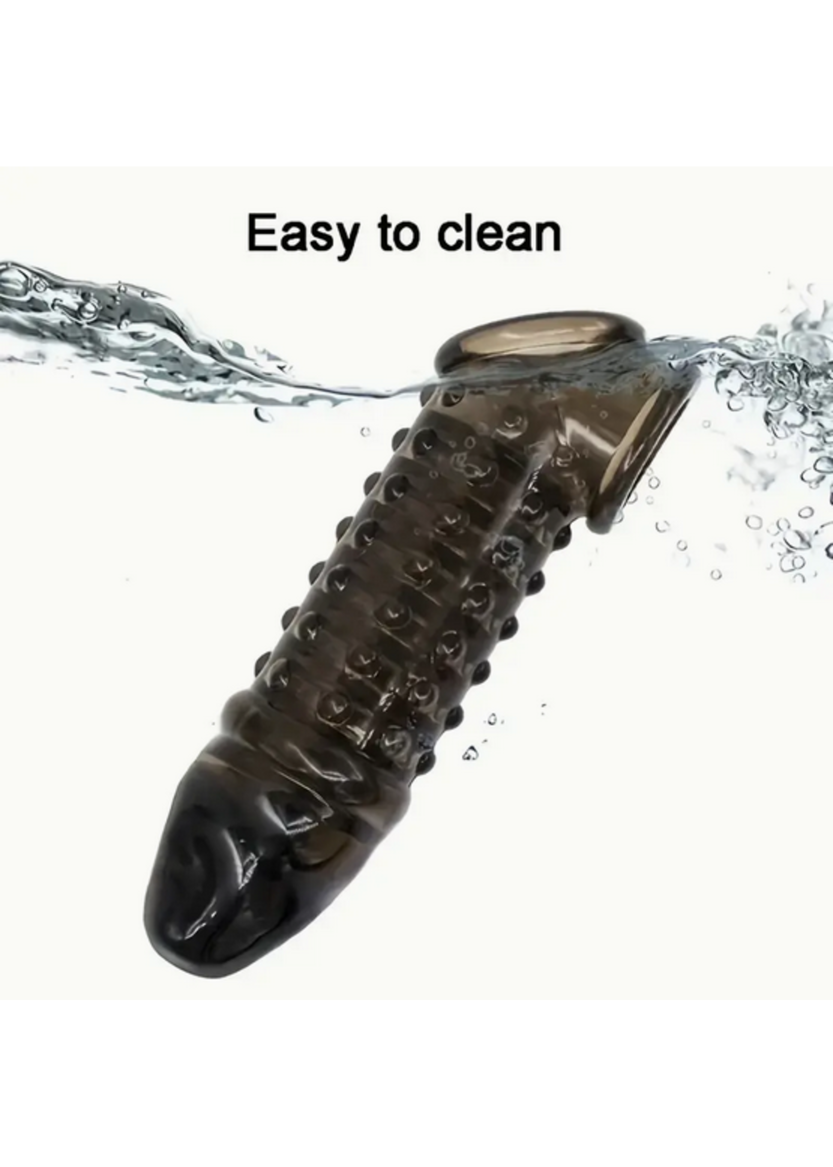 Cock Sleeve Ribbed Penis Extension