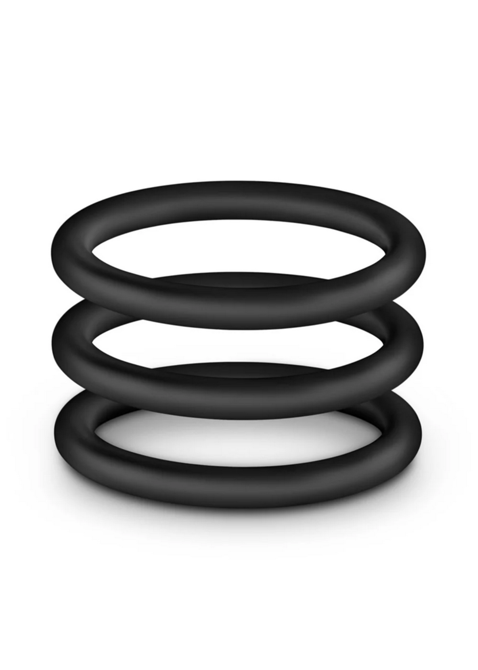 Silicone Cock Ring Trio