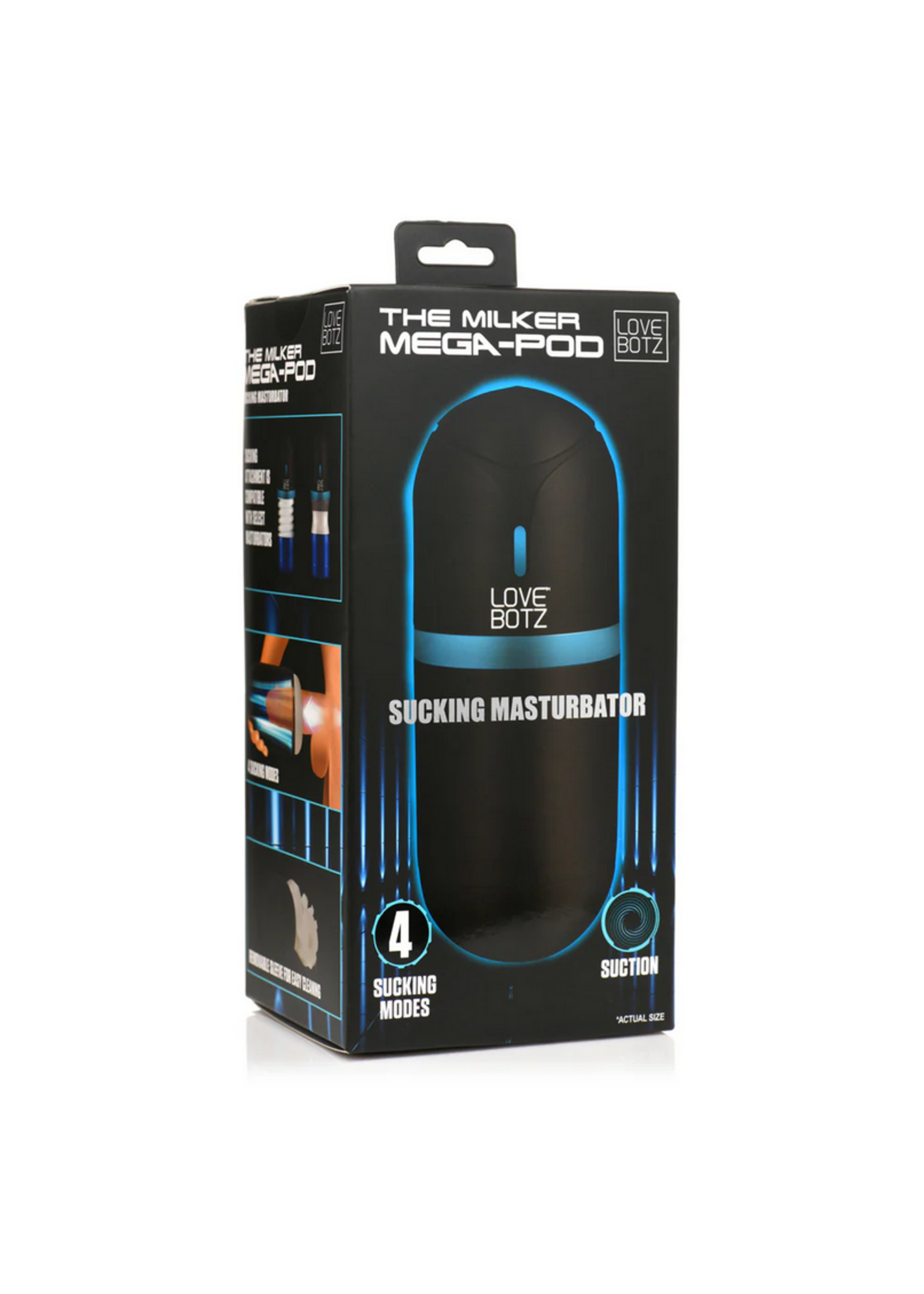 Lovebotz The Milker Mega-Pod Sucking Masturbator