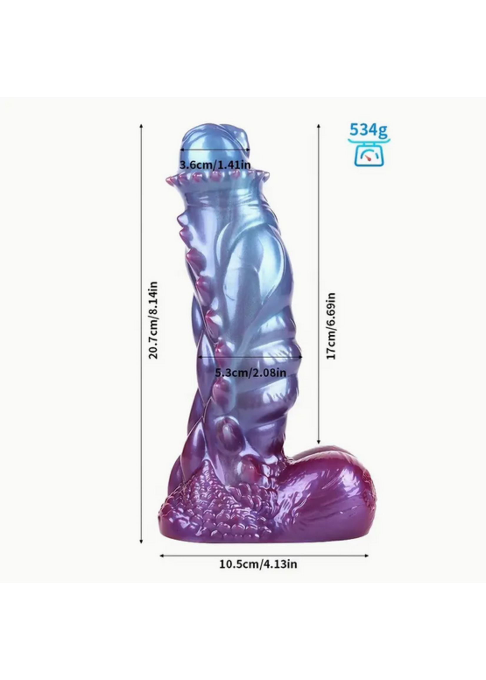 The Drakonspire – Scaled Fantasy Dildo