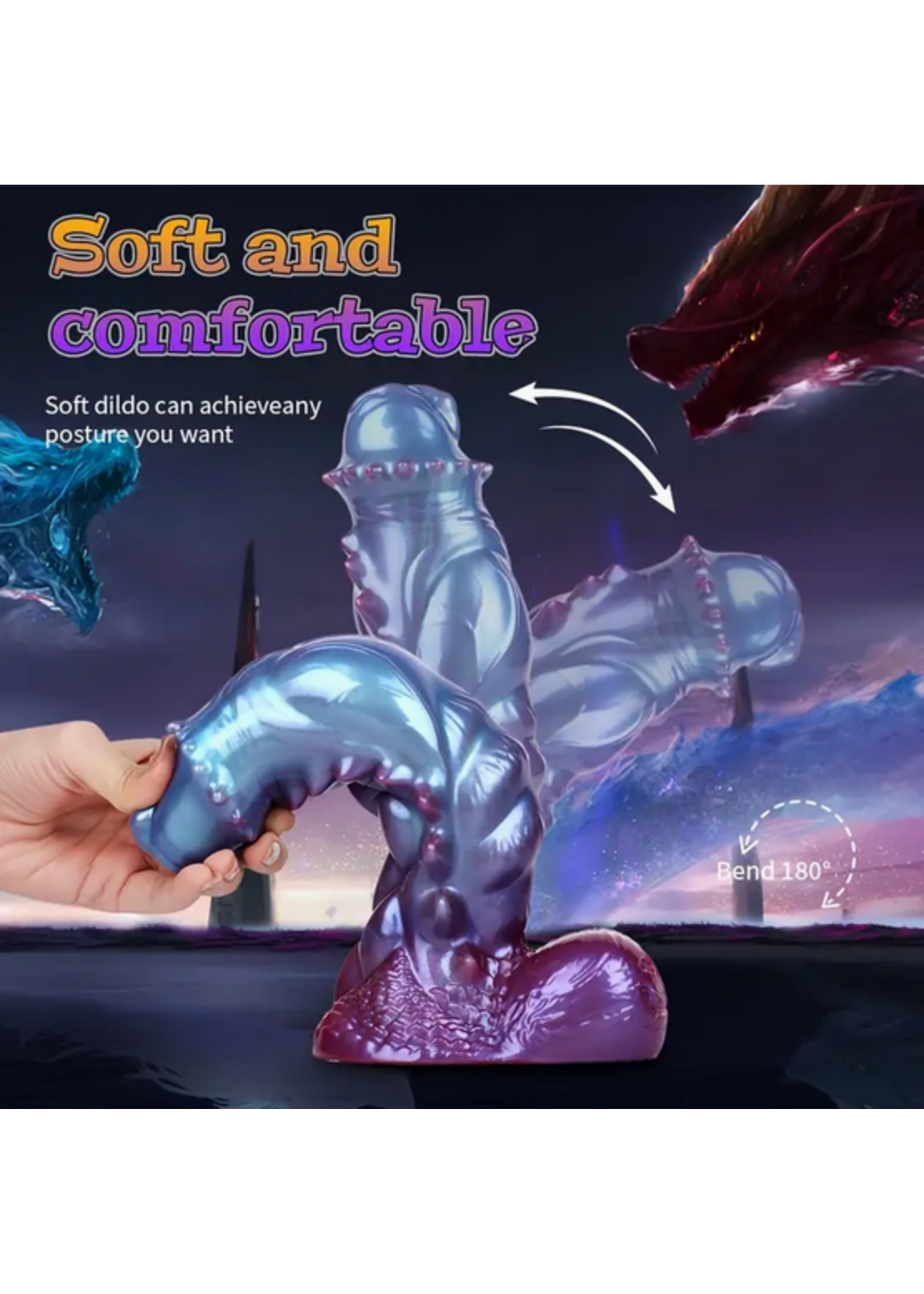 The Drakonspire – Scaled Fantasy Dildo
