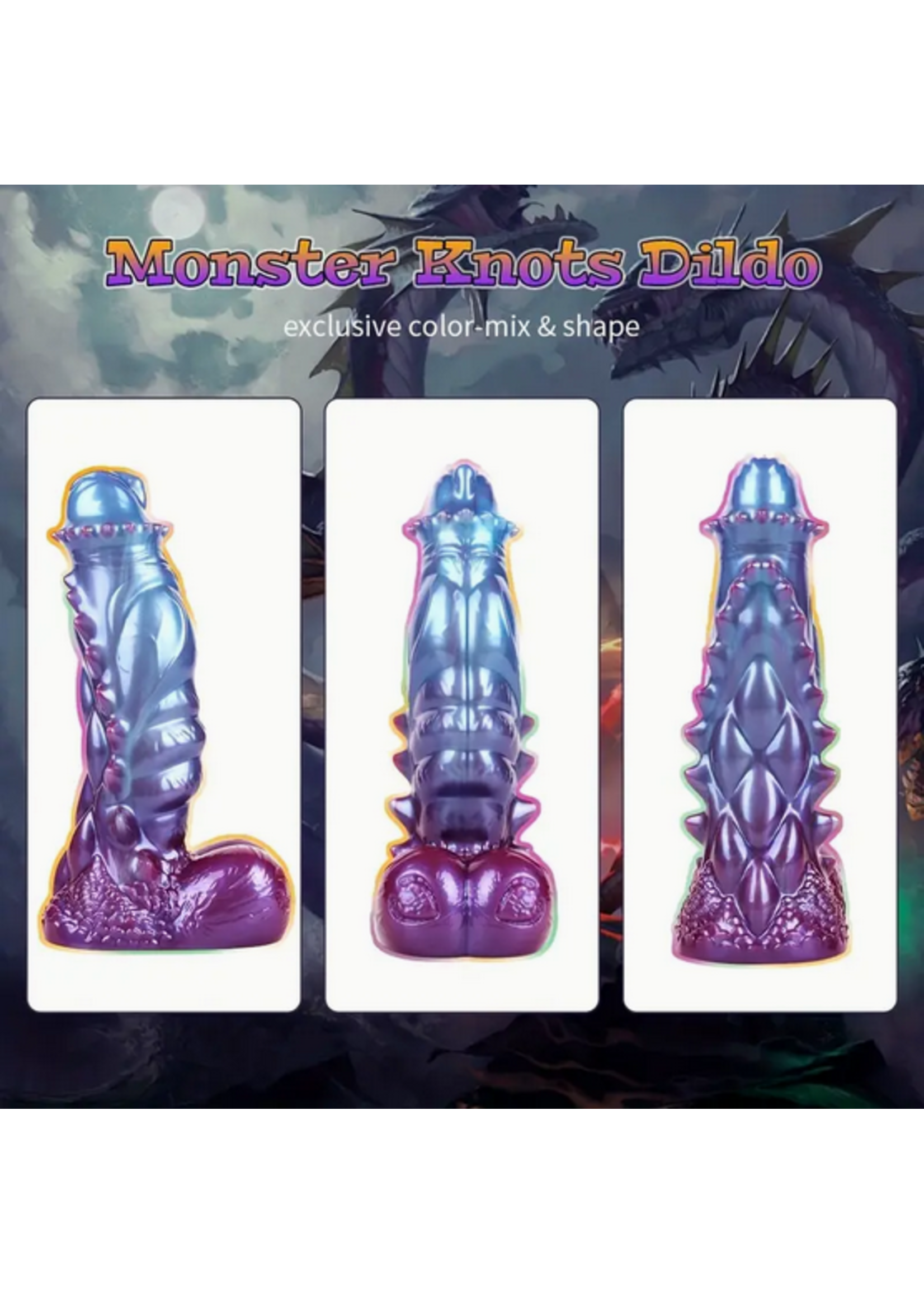 The Drakonspire – Scaled Fantasy Dildo
