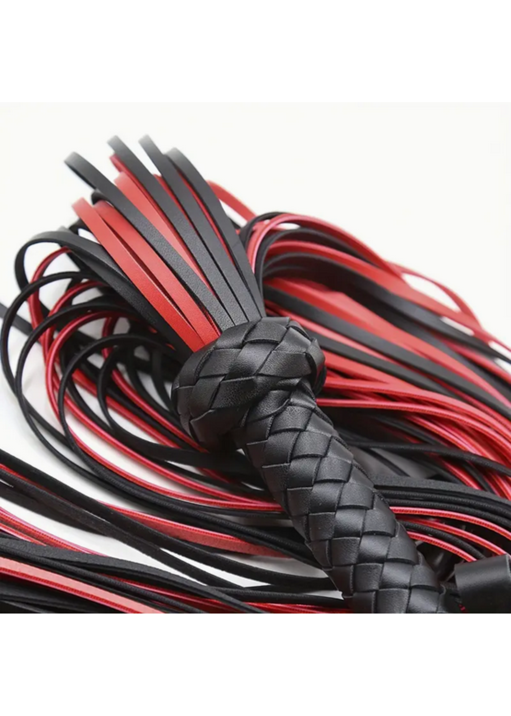 Red and Black Flogger