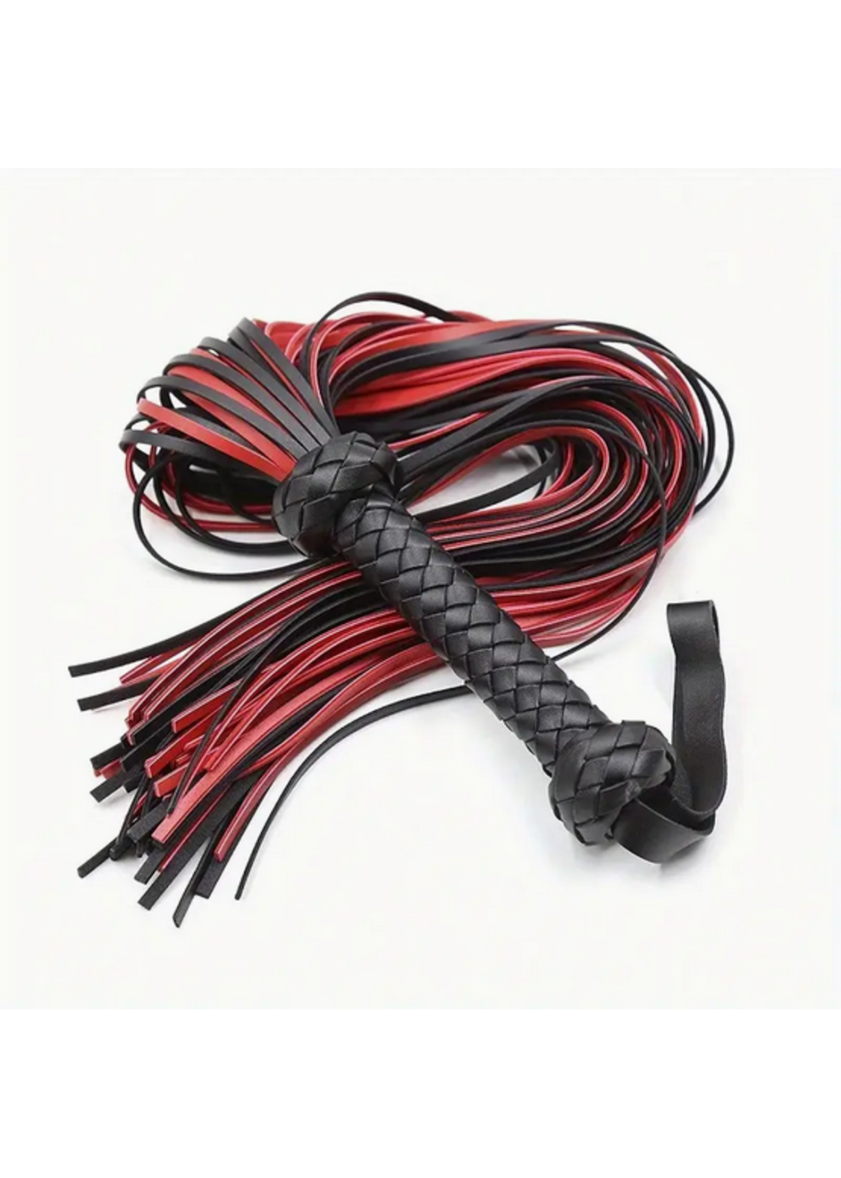 Red and Black Flogger