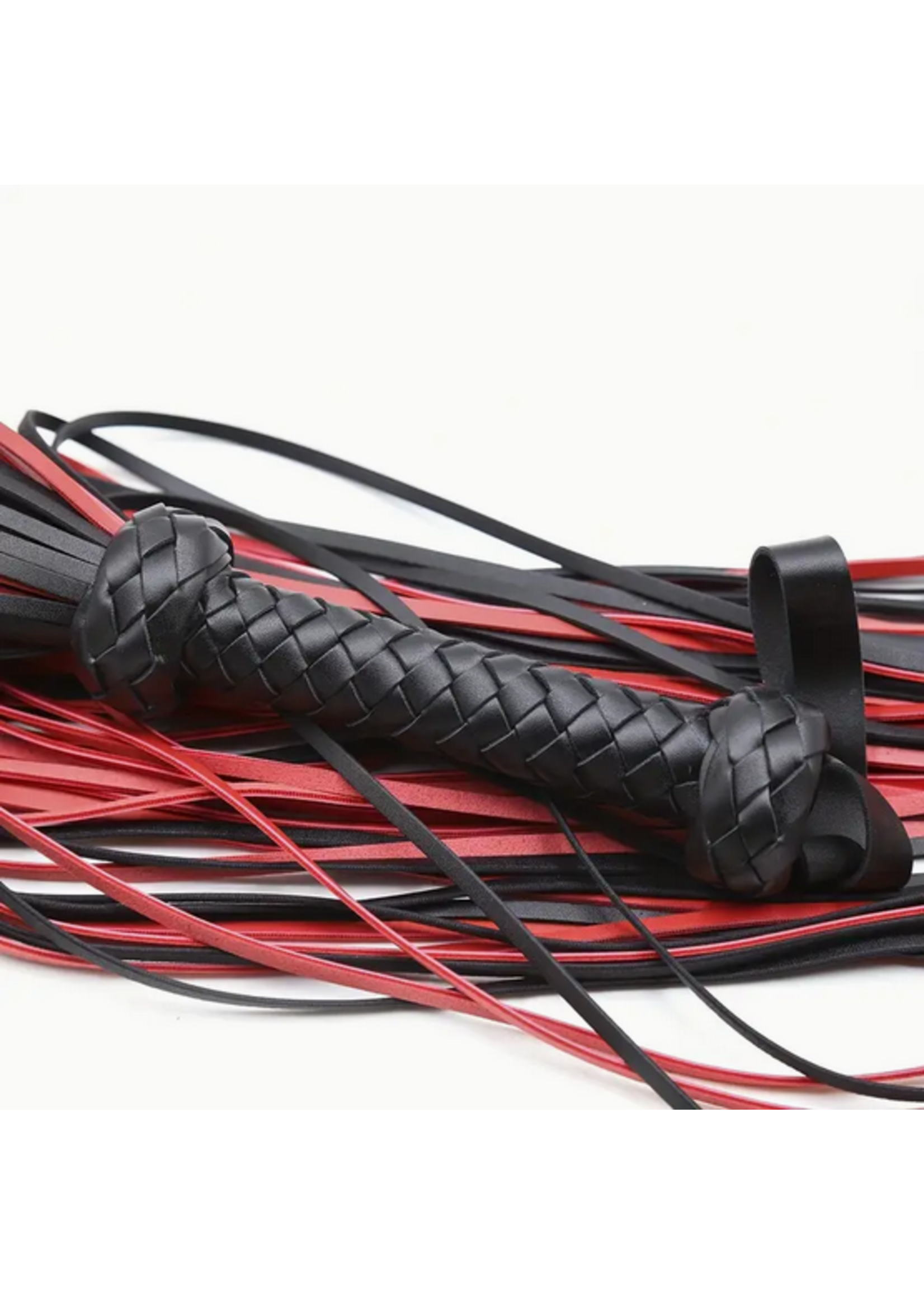 Red and Black Flogger