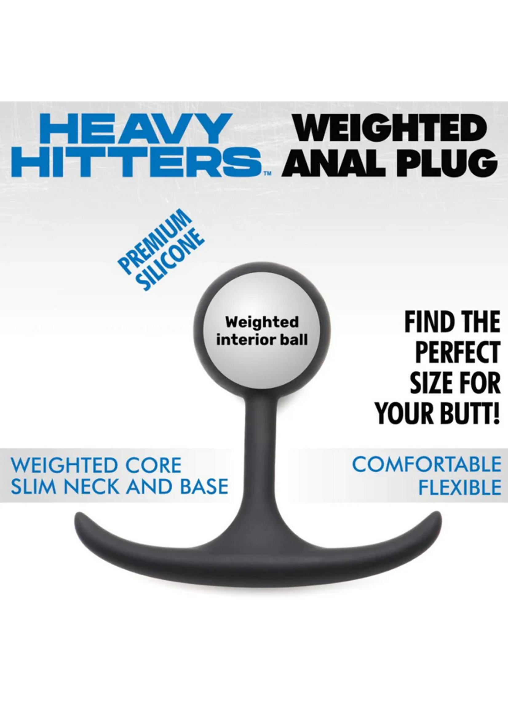 Comfort Weighted Plug 3.3" - Small