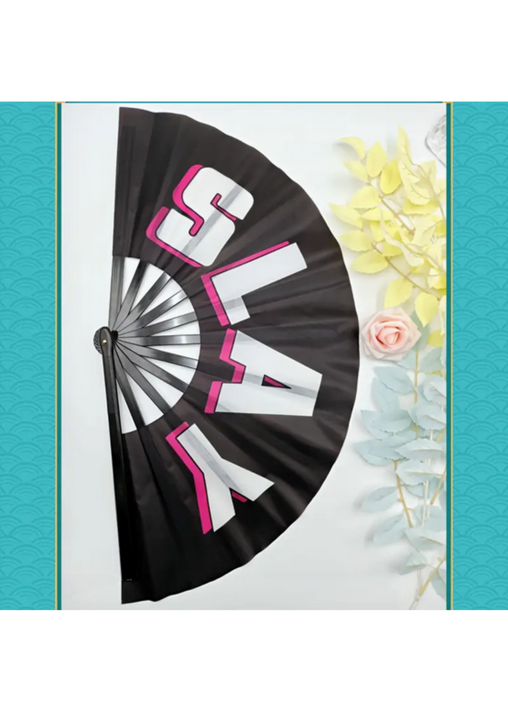 Folding Hand Fan SLAY