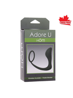 Adore U Hom Prostate Stimulator - Black