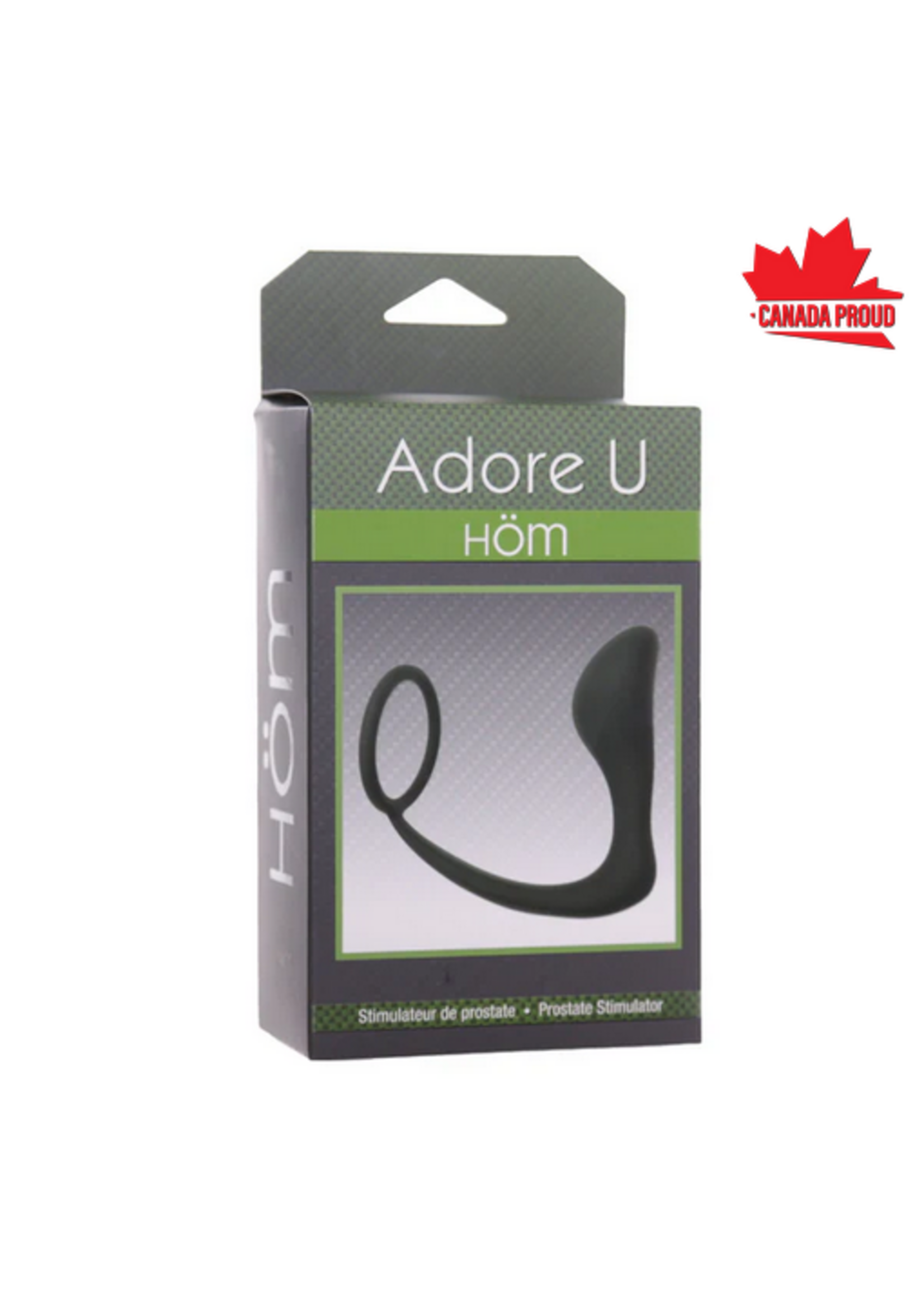Adore U Hom Prostate Stimulator - Black