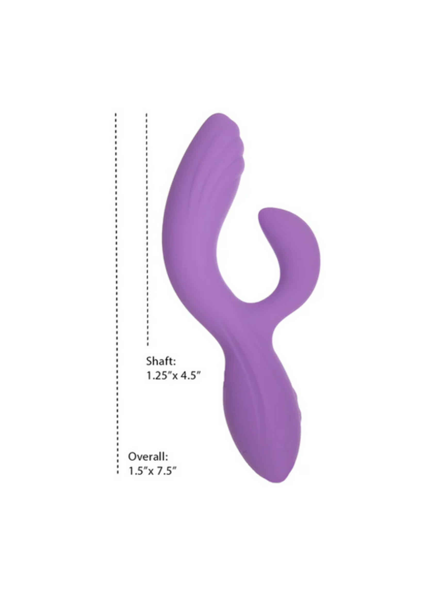 Purple Vibe Dual Vibrating Massager