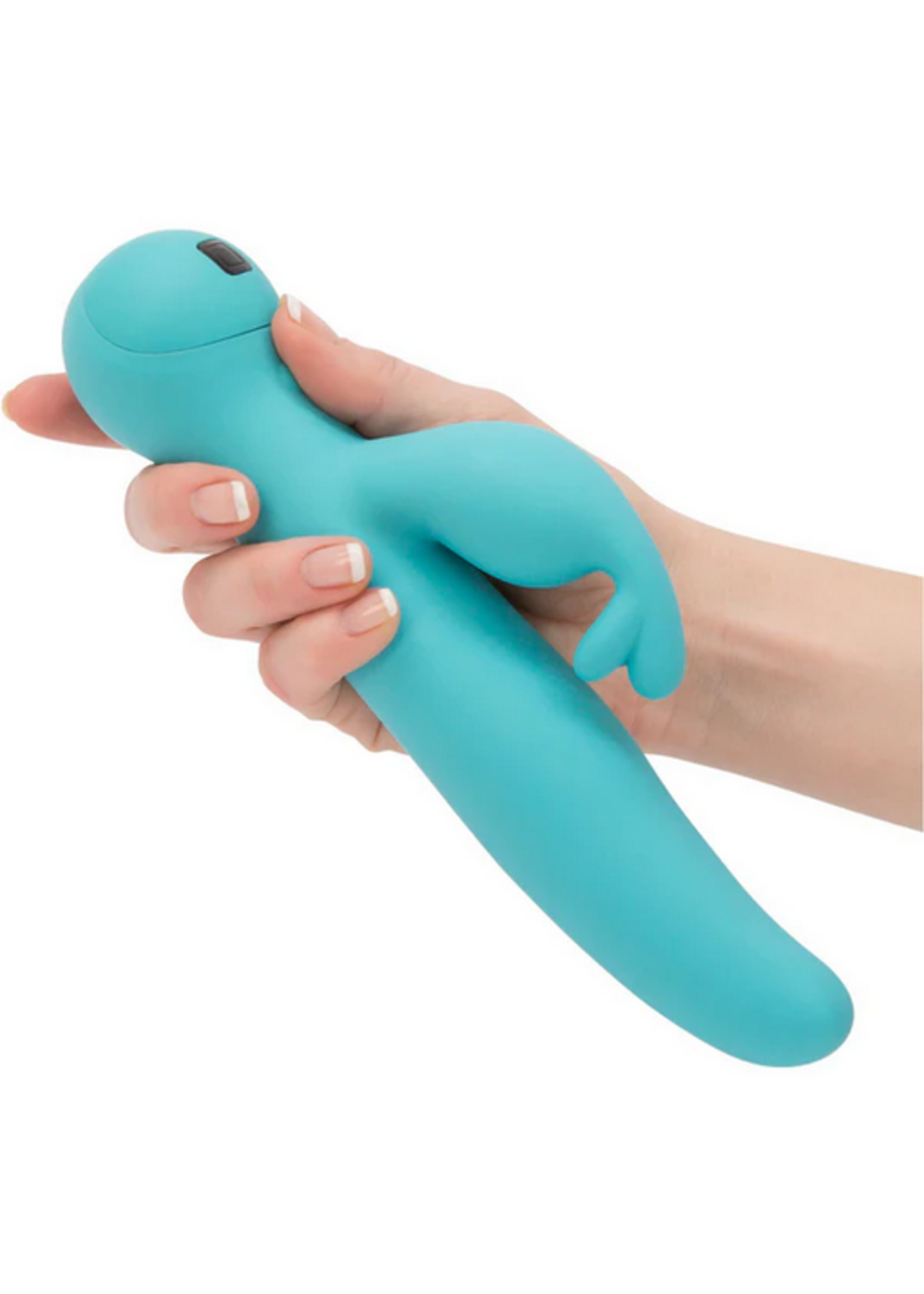 Swan Touch - Trio - Rabbit Vibrator - Rechargeable - Teal