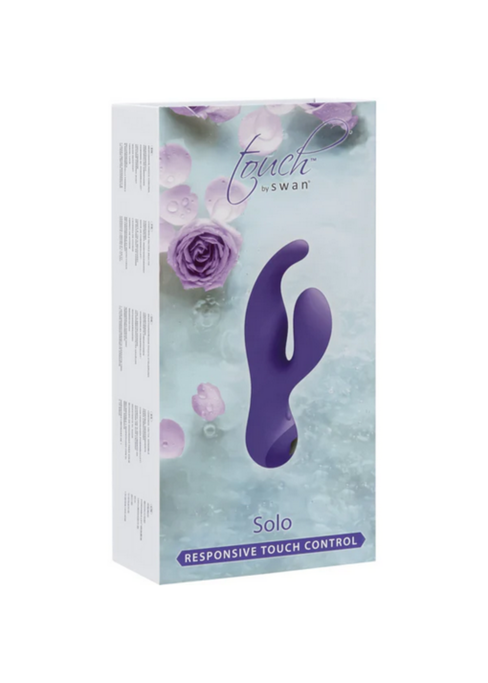 Swan Touch - Solo - Dual Vibrator - Rechargeable - Purple