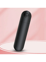 Black Silicone Bullet