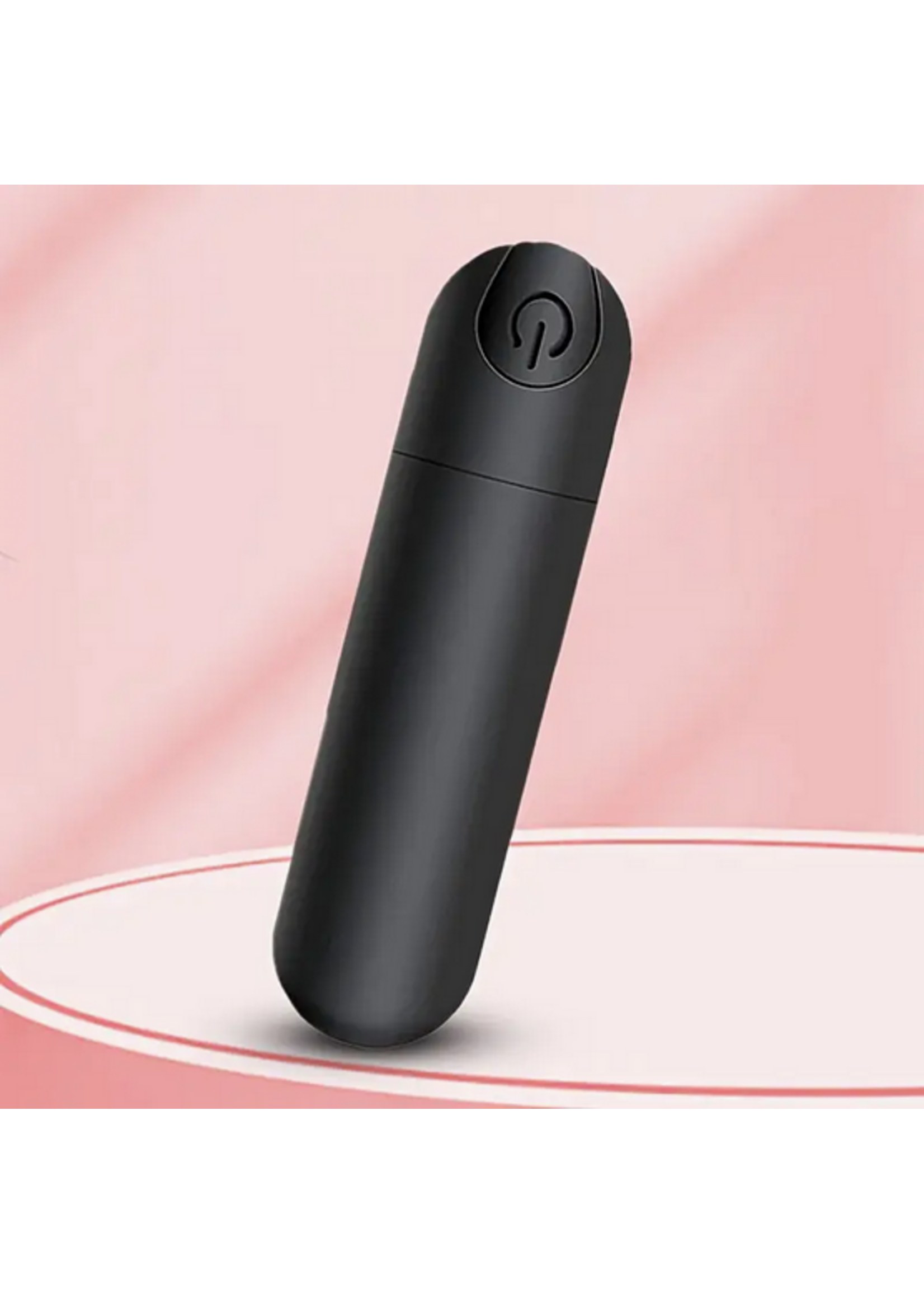 Black Silicone Bullet