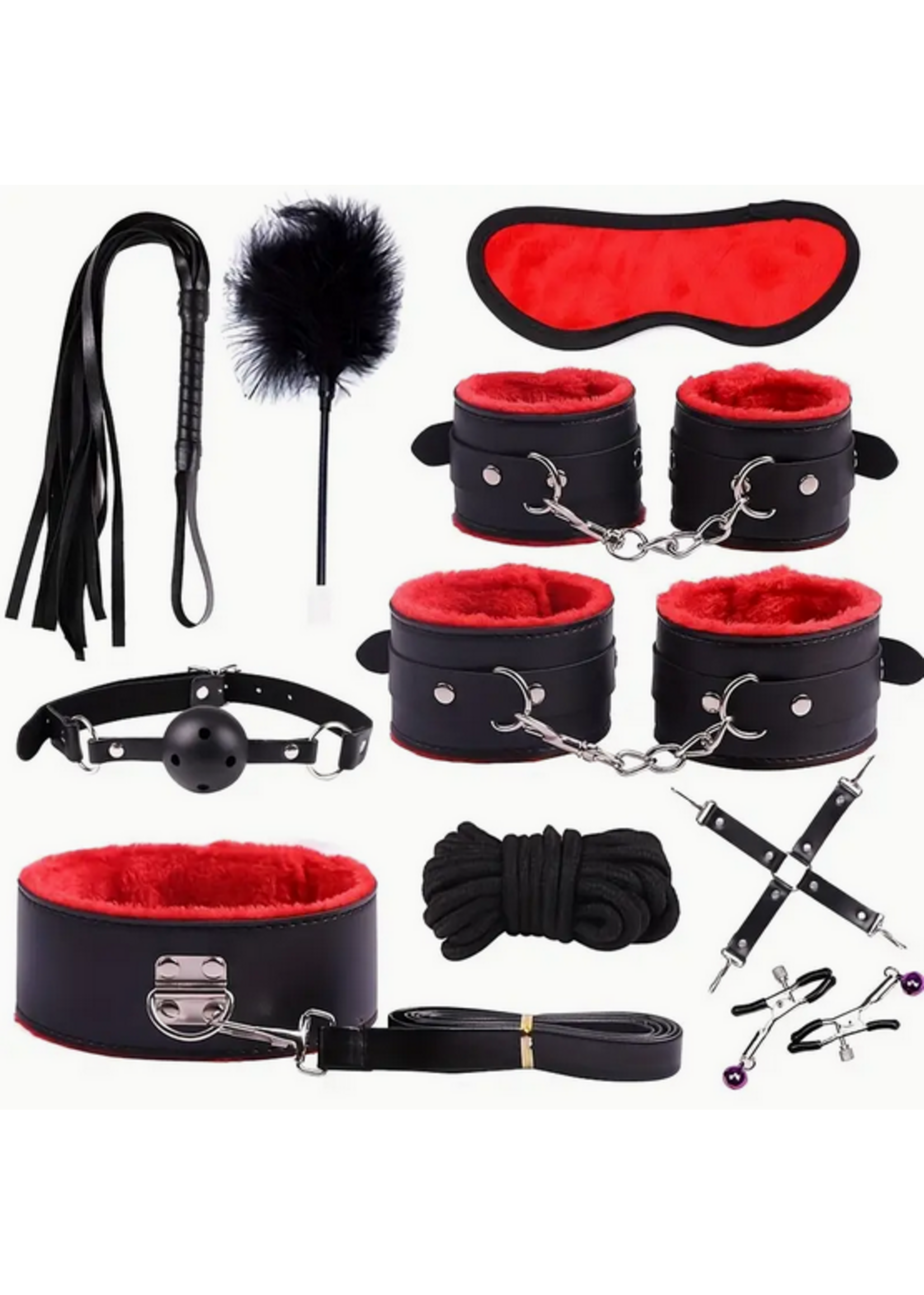 The Smoosh Bondage Set Red