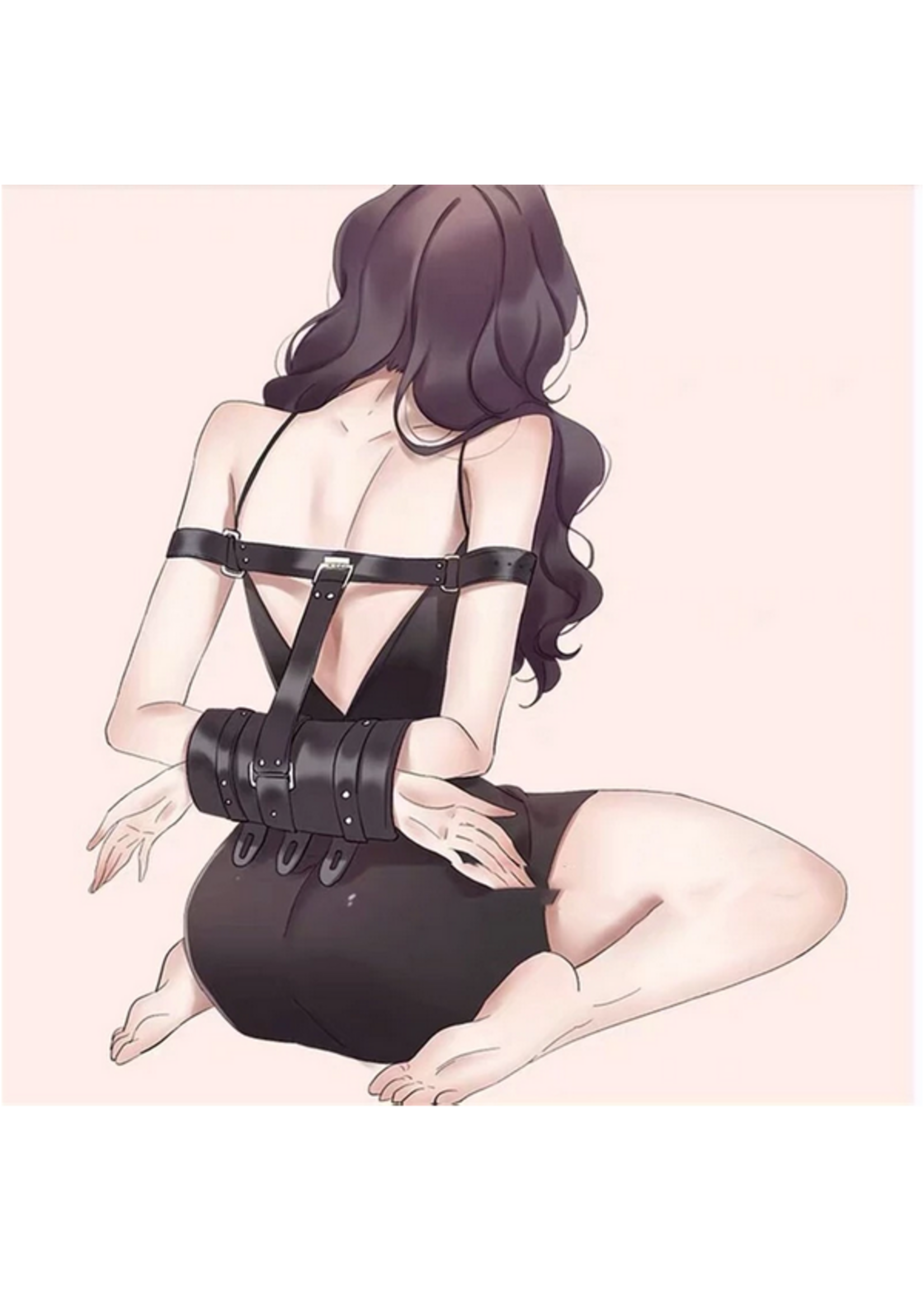 Clearance Value Faux Leather Behind Back Bondage Arm Binder