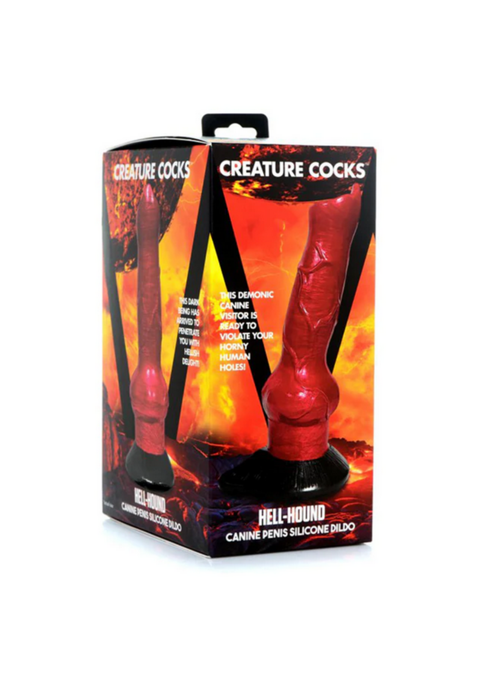 Creature Cocks Hell-Hound Canine Penis Silicone Dildo