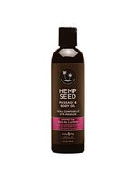 Earthly Body Hemp Seed Massage & Body Oil 8oz.