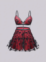 Clearance Plus Size Floral Dress