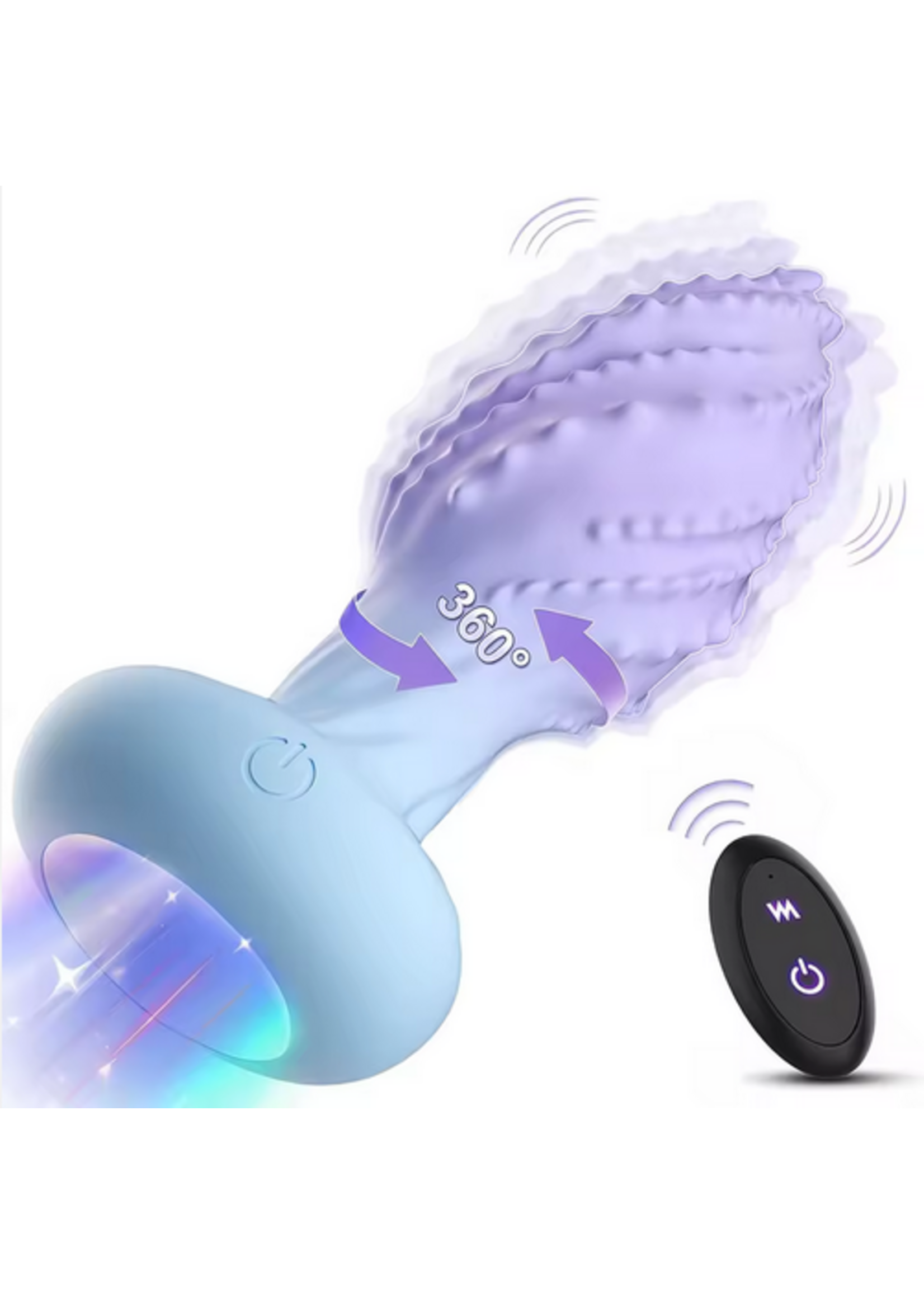 Smoosh Toys The Smoosh TwistRogue Rotator Plug