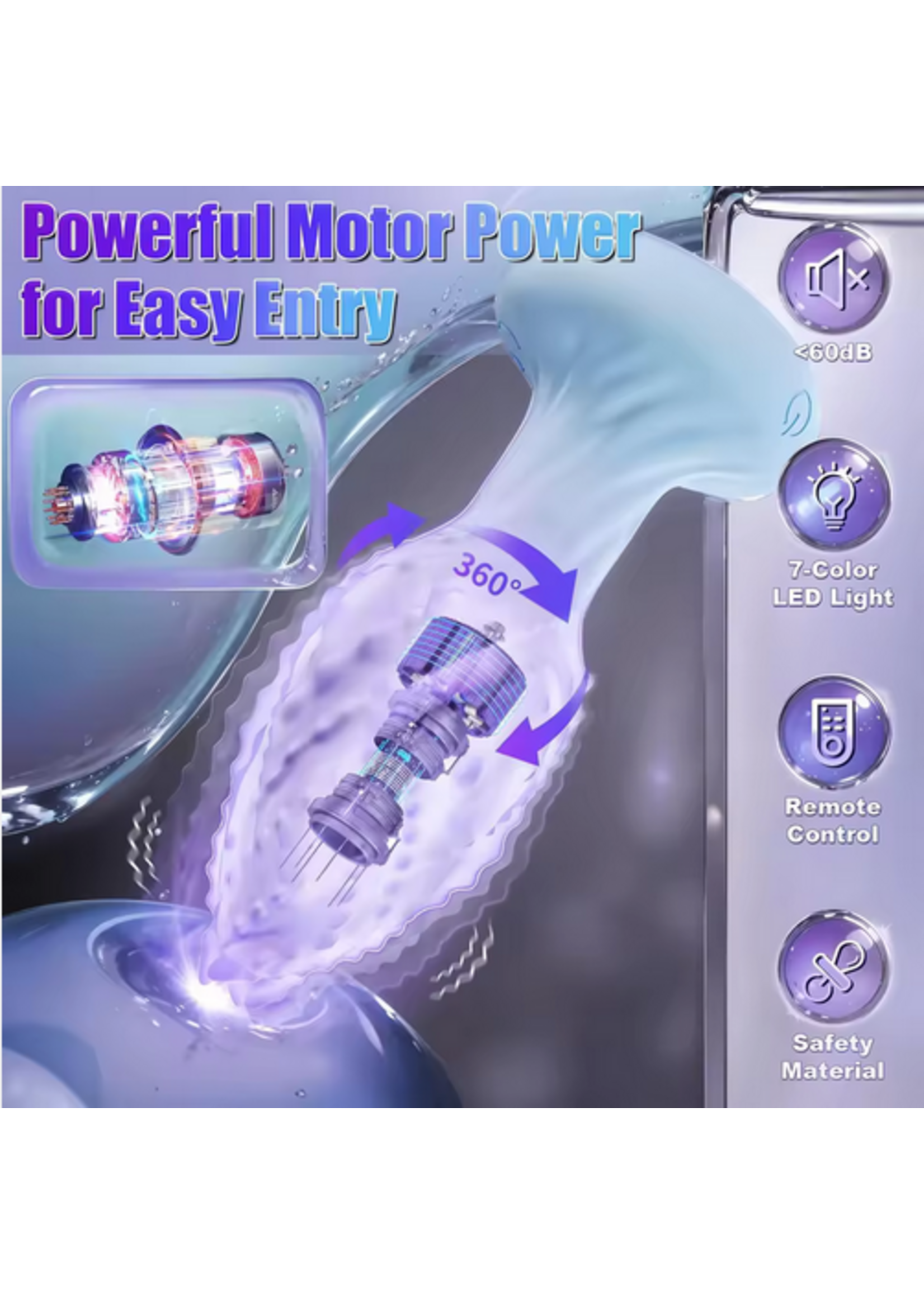 Smoosh Toys The Smoosh TwistRogue Rotator Plug