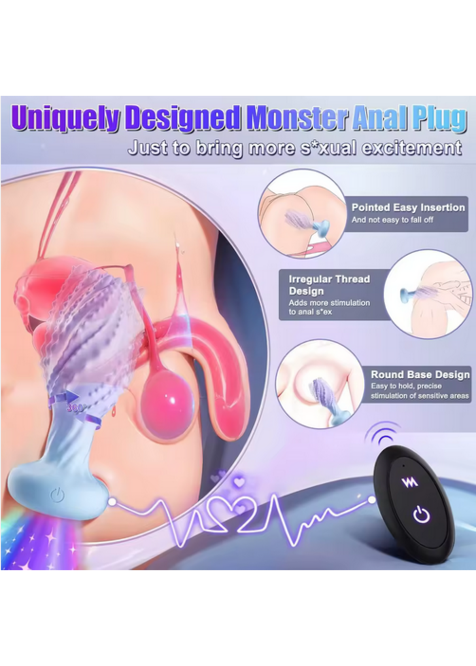 Smoosh Toys The Smoosh TwistRogue Rotator Plug